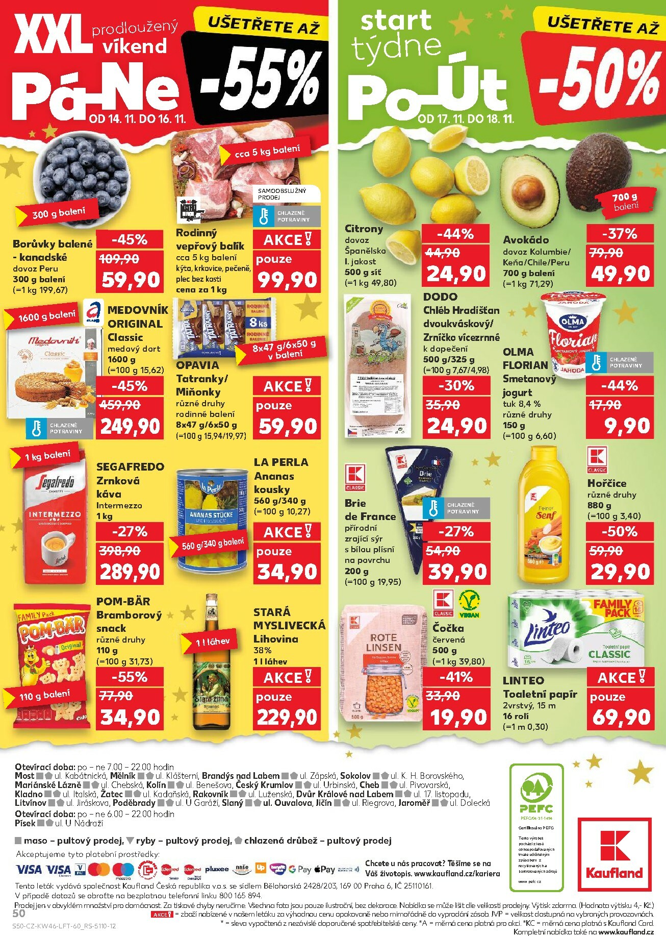 kaufland - Aktuální leták Kaufland - Kolín od 12.11. do 18.11. - page: 50