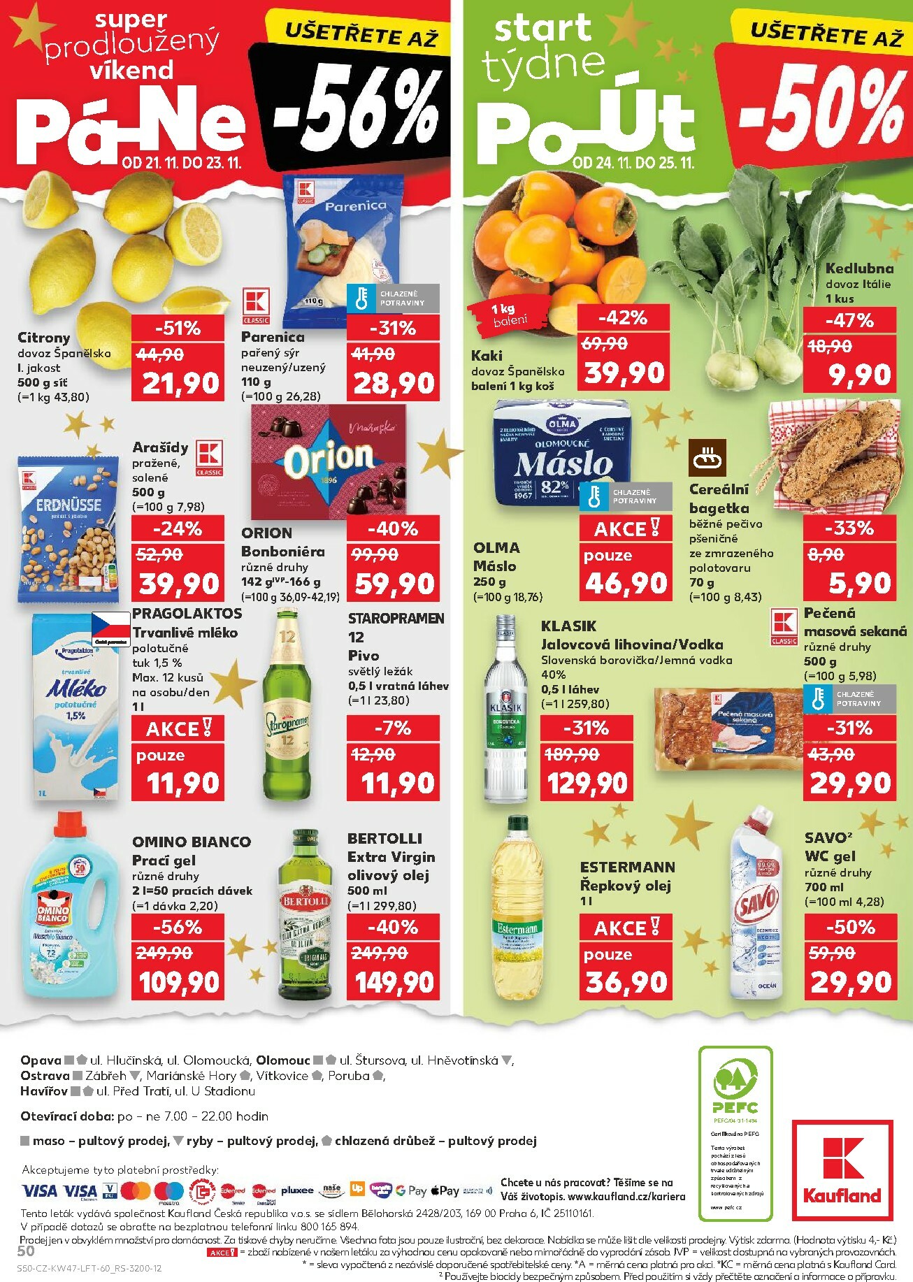 kaufland - Aktuální leták Kaufland - Ostrava od 19.11. do 25.11. - page: 50