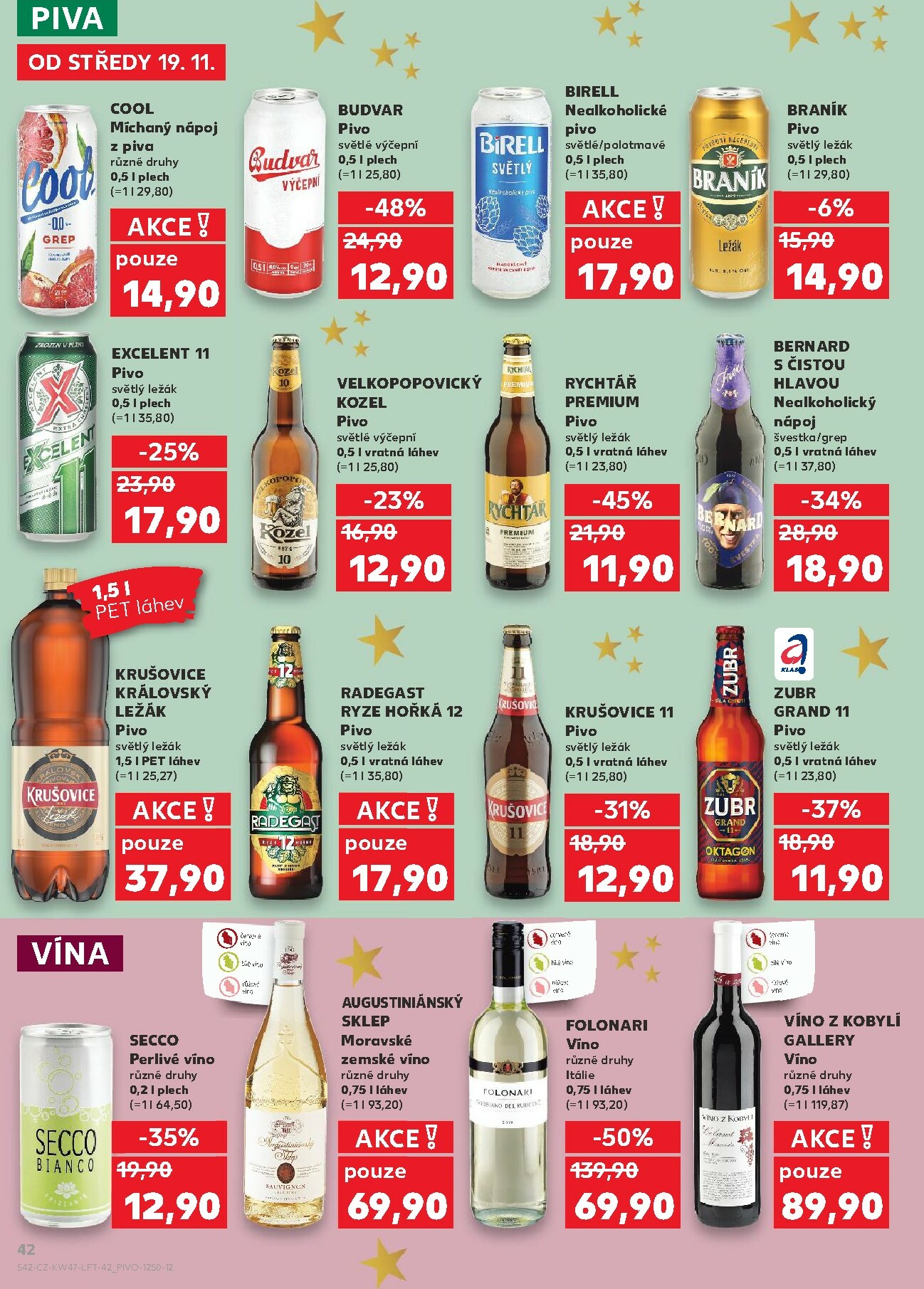 kaufland - Aktuální leták Kaufland - Ostrava od 19.11. do 25.11. - page: 42