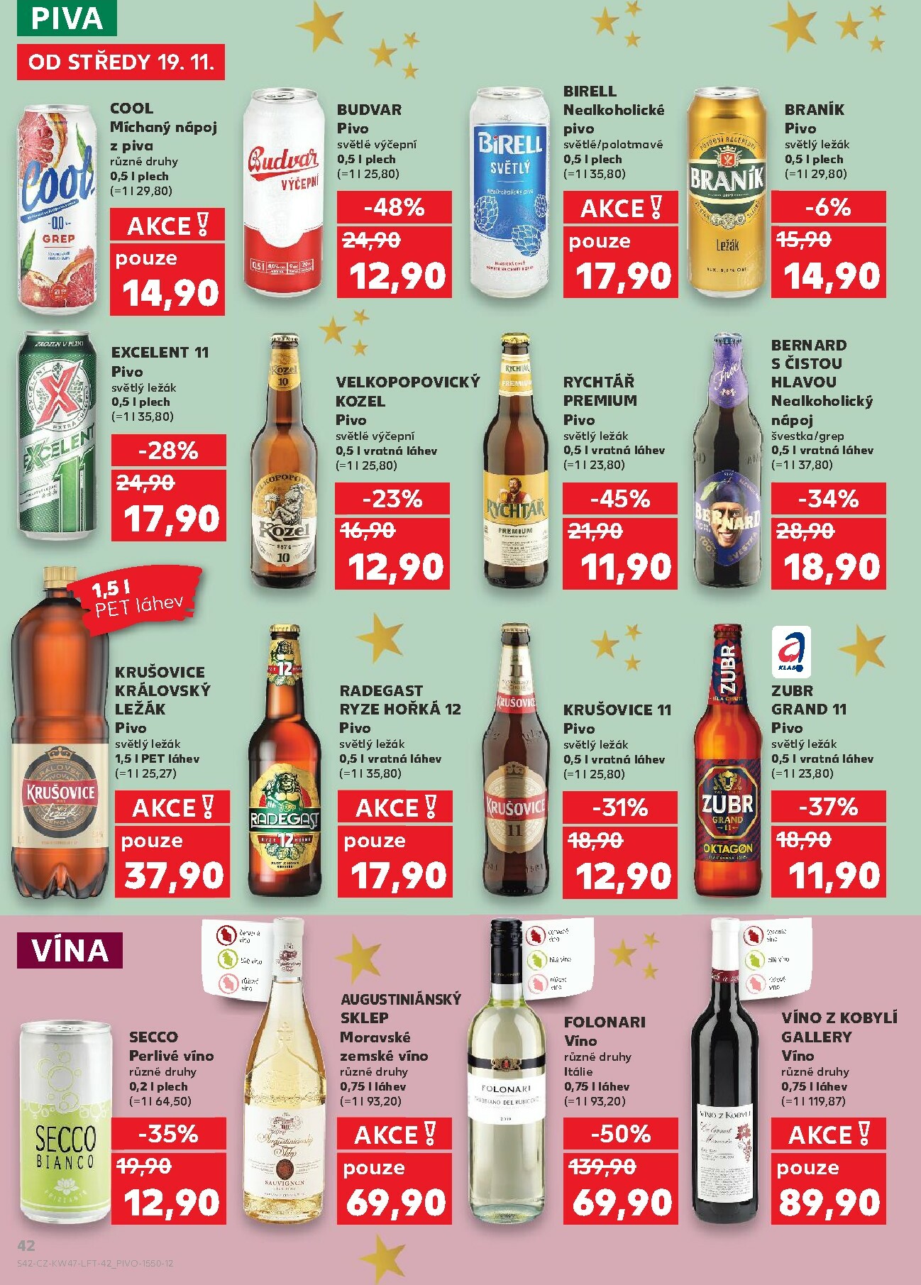 kaufland - Aktuální leták Kaufland - Kolín od 19.11. do 25.11. - page: 42