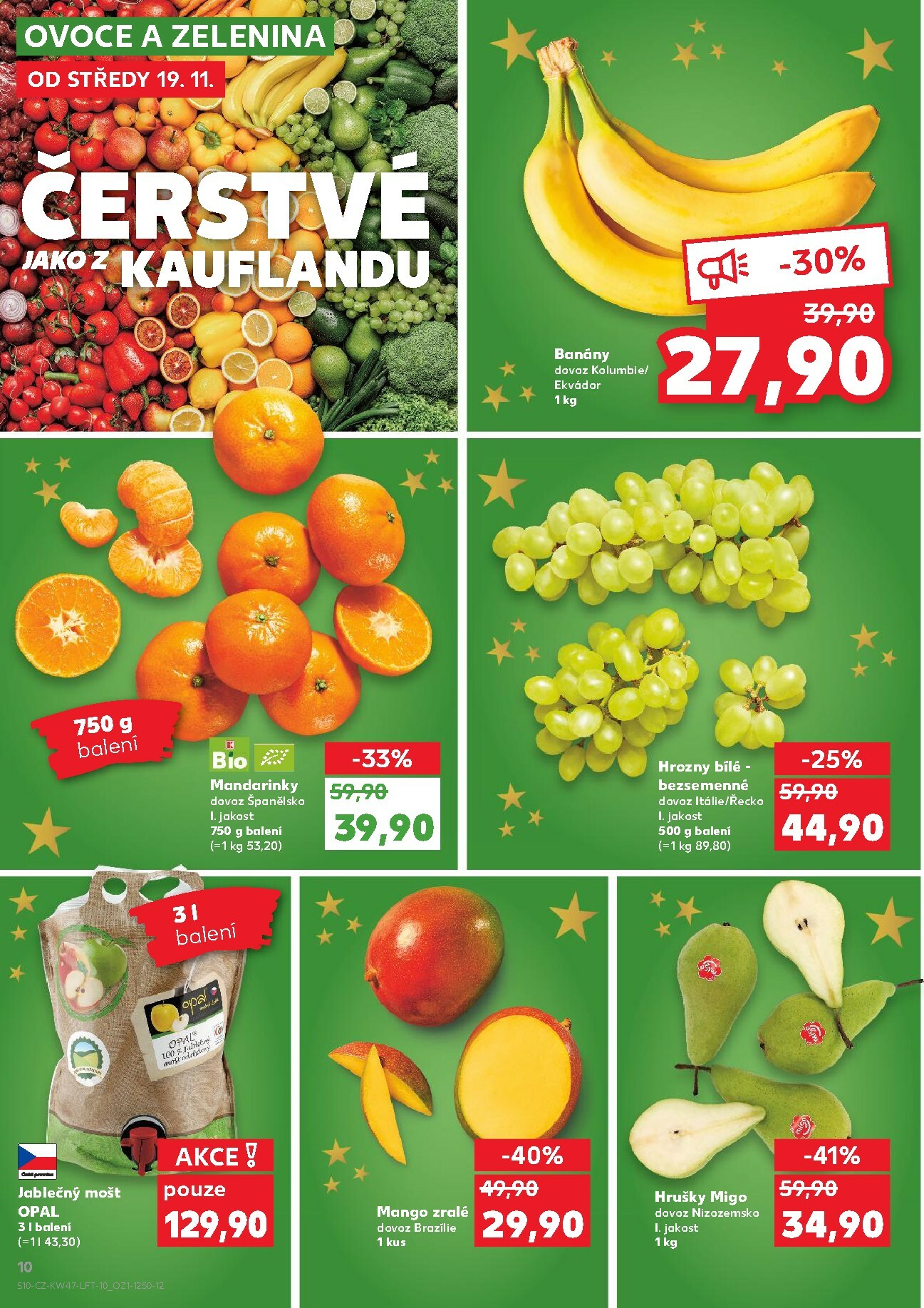 kaufland - Aktuální leták Kaufland - Kolín od 19.11. do 25.11. - page: 10
