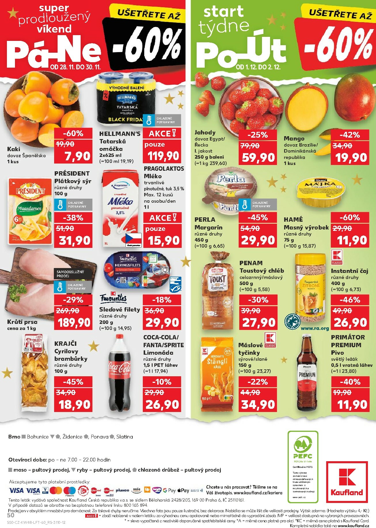 kaufland - Aktuální leták Kaufland - Brno od 26.11. do 02.12. - page: 50