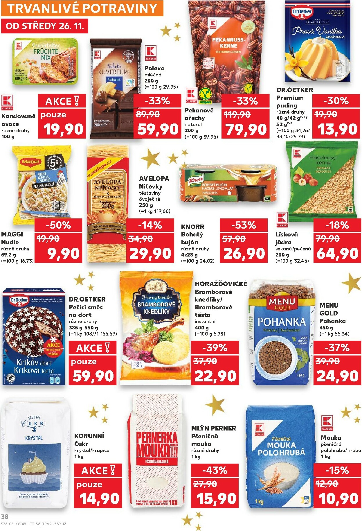 kaufland - Aktuální leták Kaufland - Kolín od 26.11. do 02.12. - page: 38