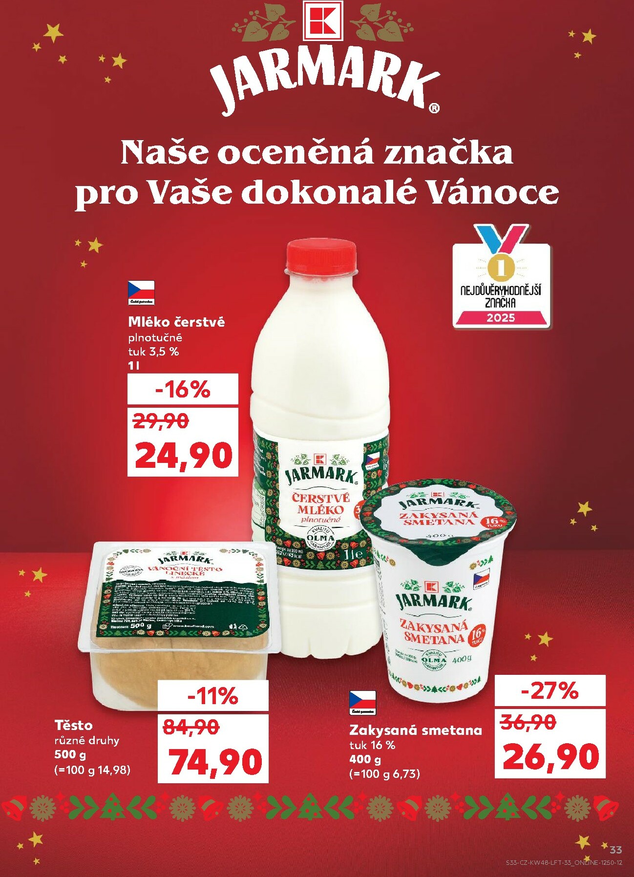 kaufland - Aktuální leták Kaufland - Kolín od 26.11. do 02.12. - page: 33