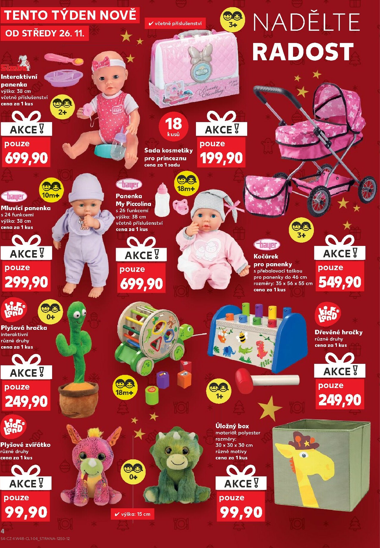 kaufland - Aktuální leták Kaufland - Vše pro dokonalé Vánoce od 26.11. do 02.12. - page: 4