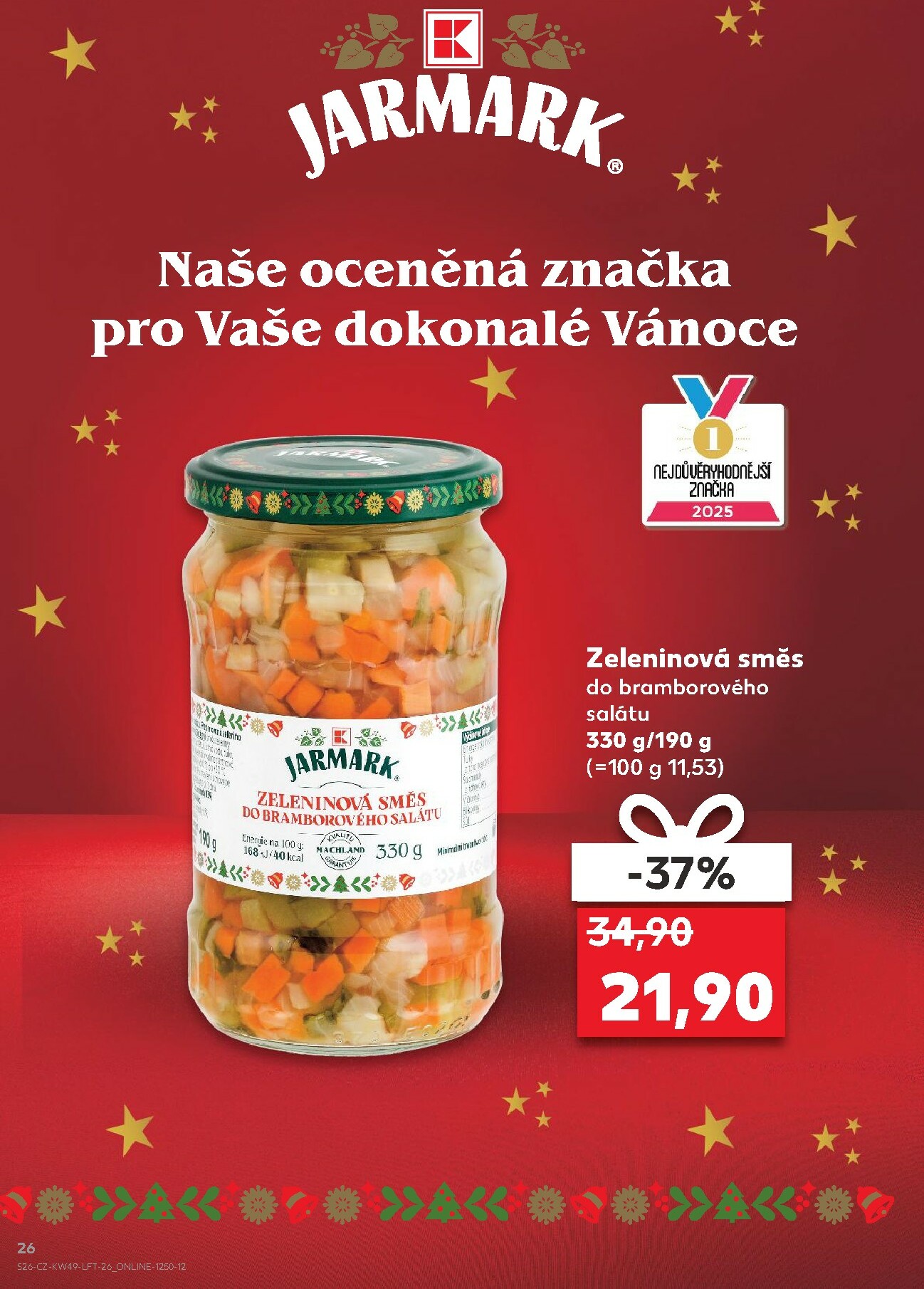 kaufland - Aktuální leták Kaufland - Kolín od 03.12. do 09.12. - page: 26