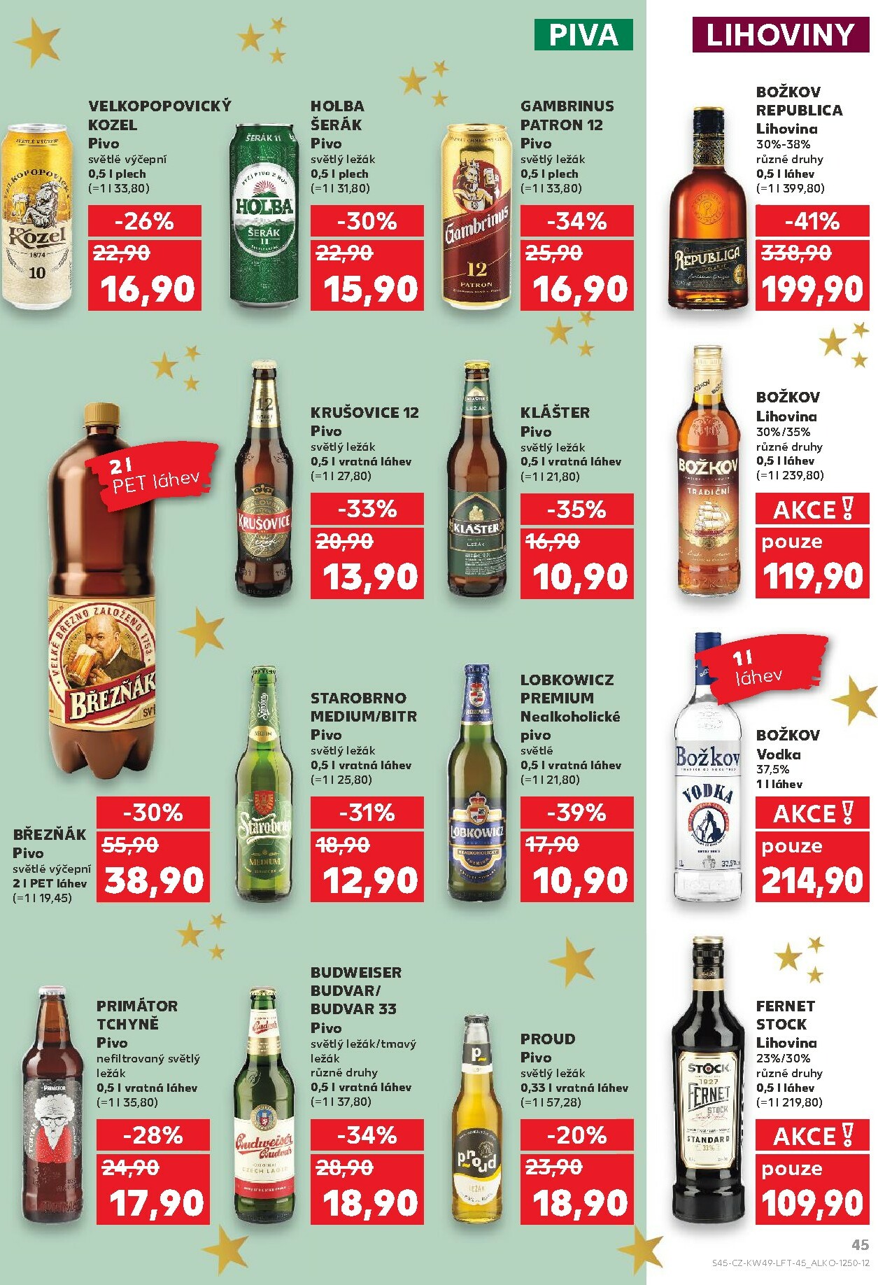 kaufland - Aktuální leták Kaufland - Kolín od 03.12. do 09.12. - page: 45