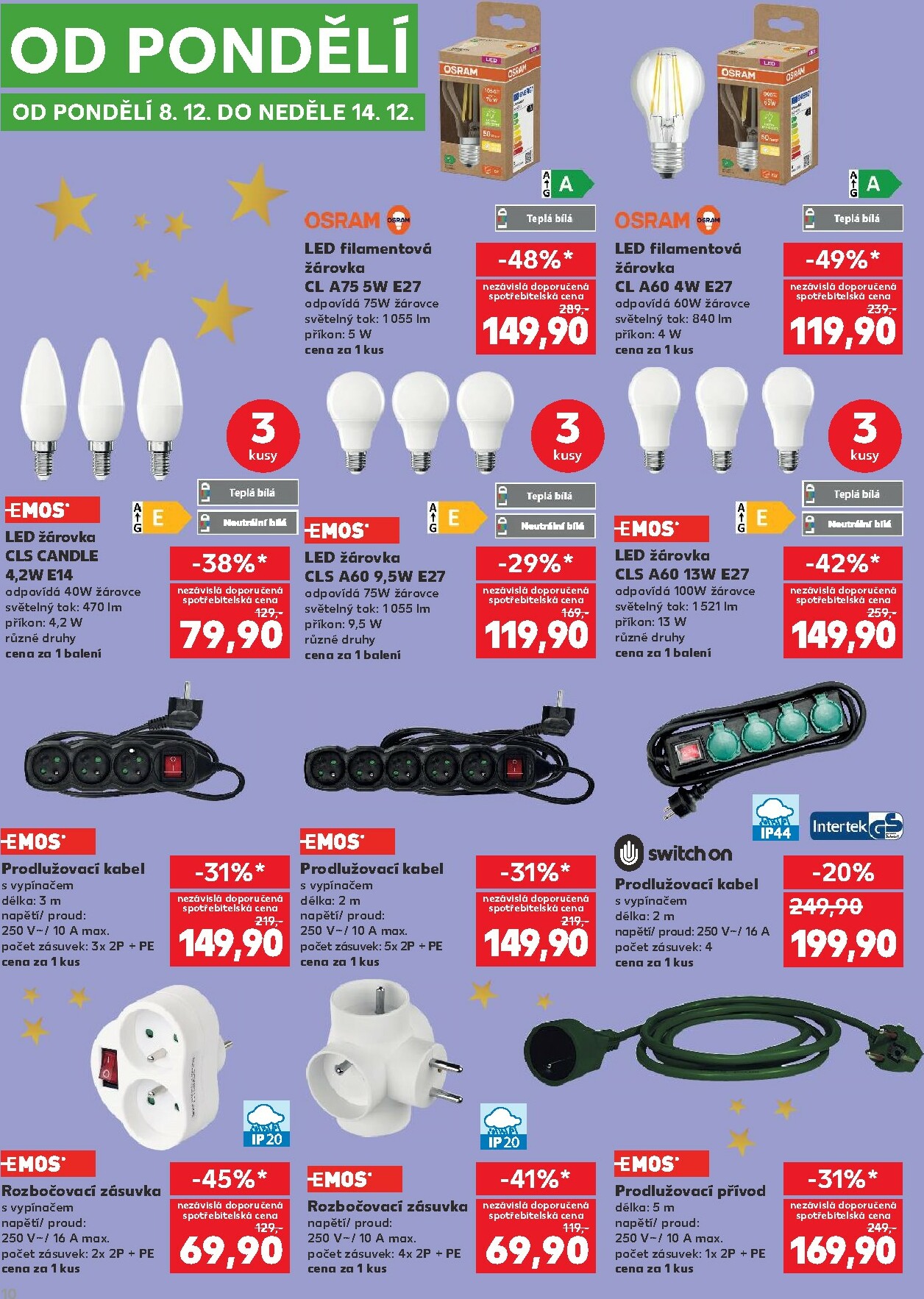 kaufland - Aktuální leták Kaufland - Kolín - Vše pro rodinnou pohodu od 03.12. do 09.12. - page: 10