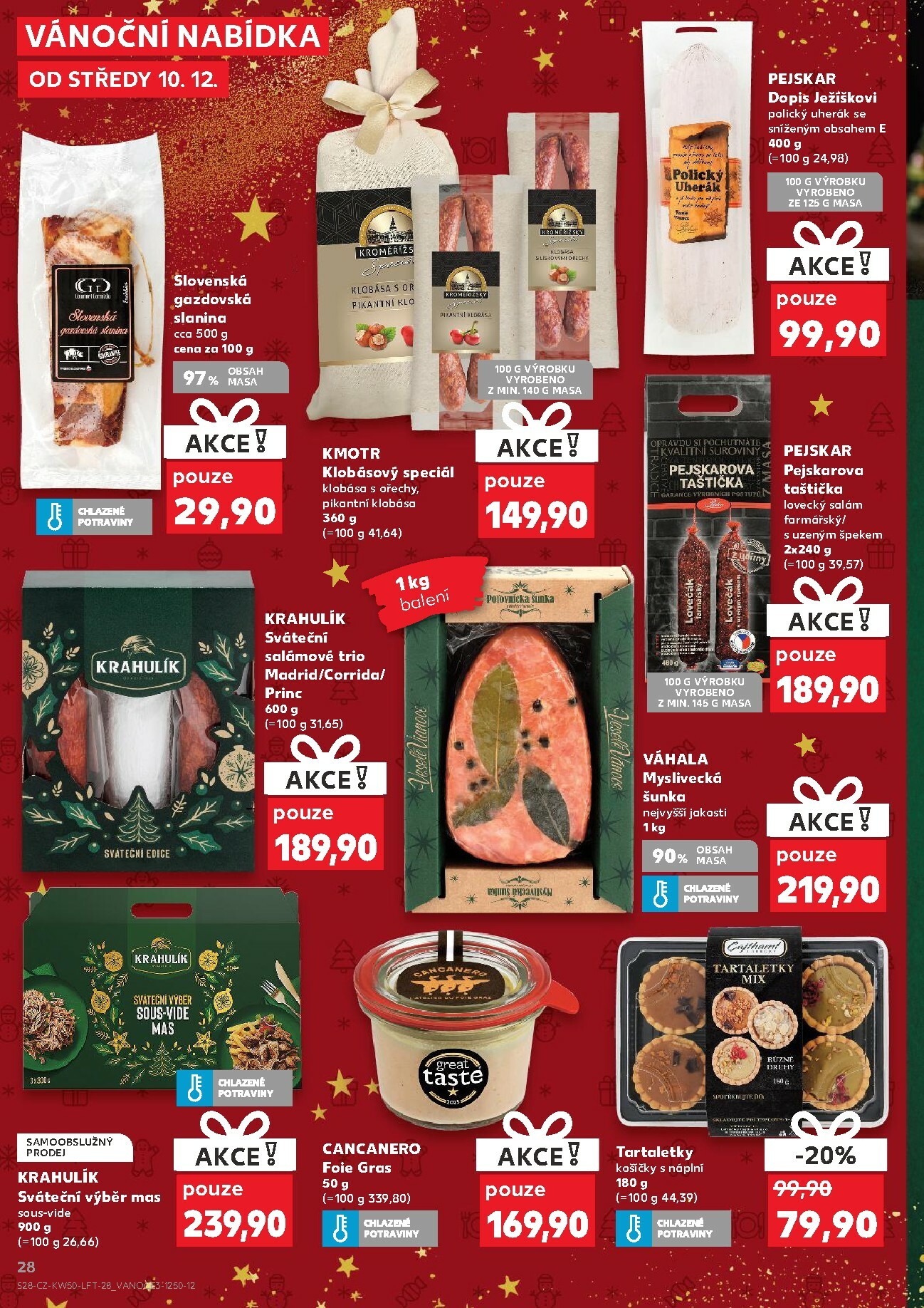 kaufland - Aktuální leták Kaufland od 10.12. do 16.12. - page: 28