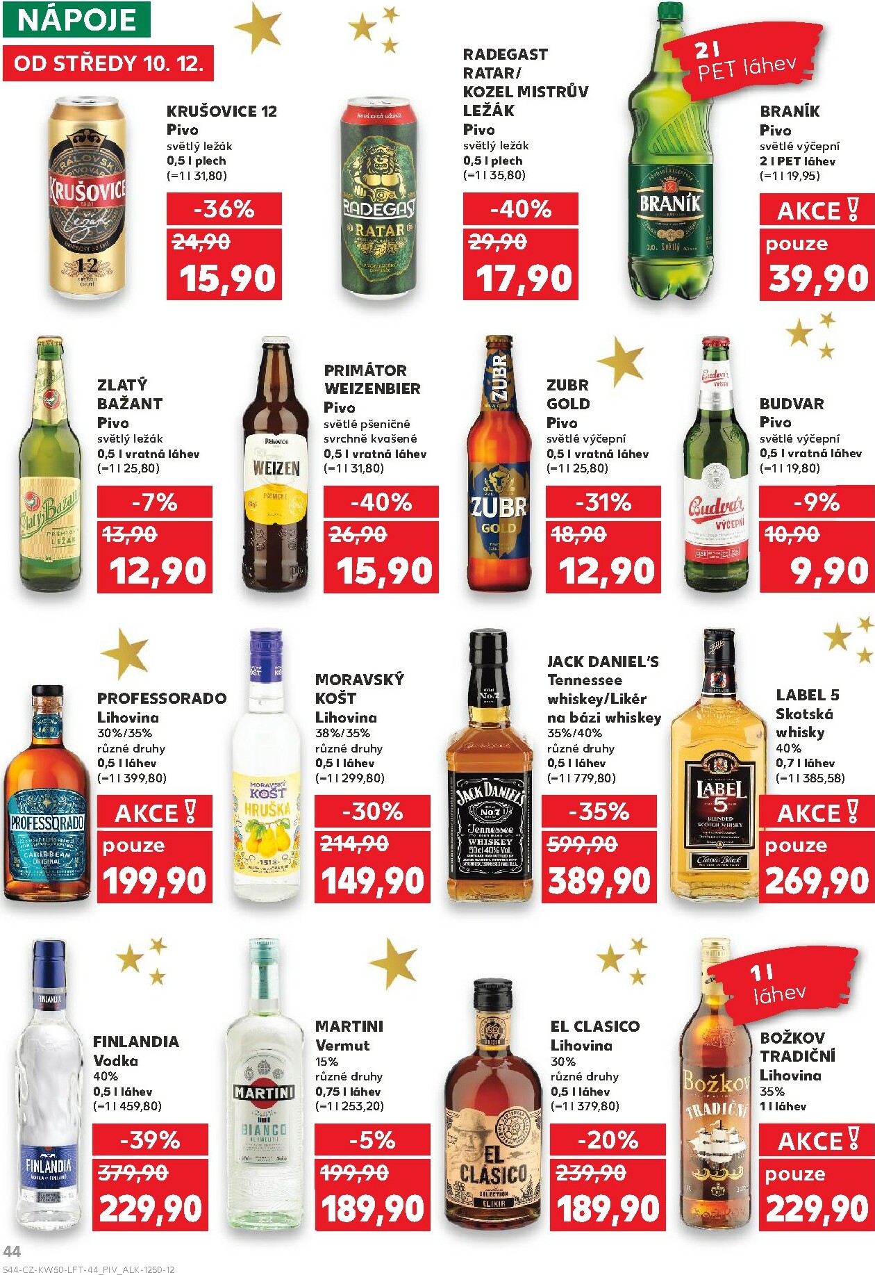 kaufland - Aktuální leták Kaufland od 10.12. do 16.12. - page: 44