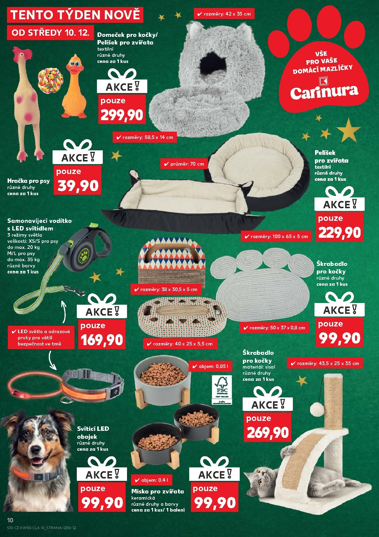 kaufland - Aktuální leták Kaufland - Dokonalé dárky od 10.12. do 16.12. - page: 10