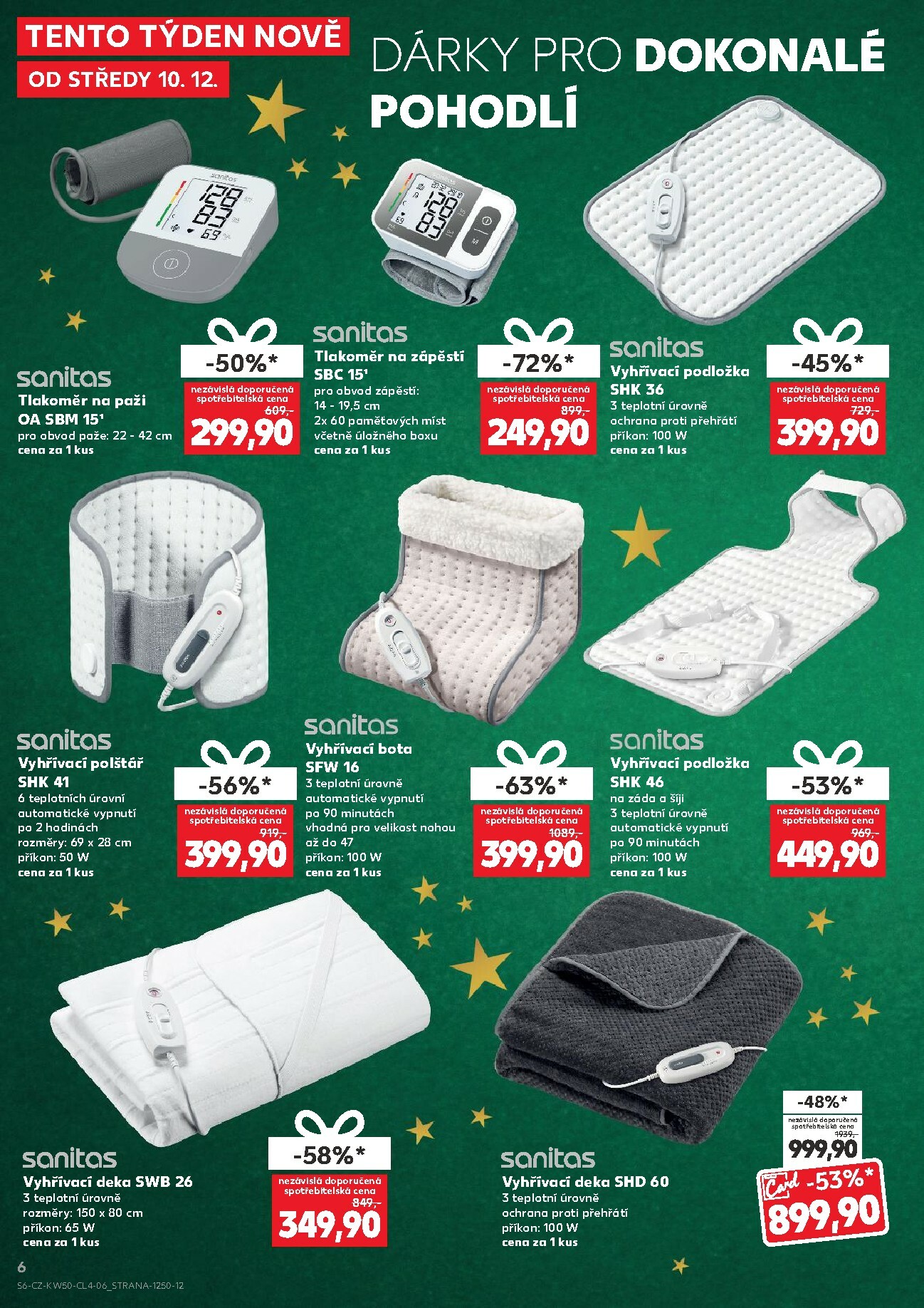 kaufland - Aktuální leták Kaufland - Dokonalé dárky od 10.12. do 16.12. - page: 6