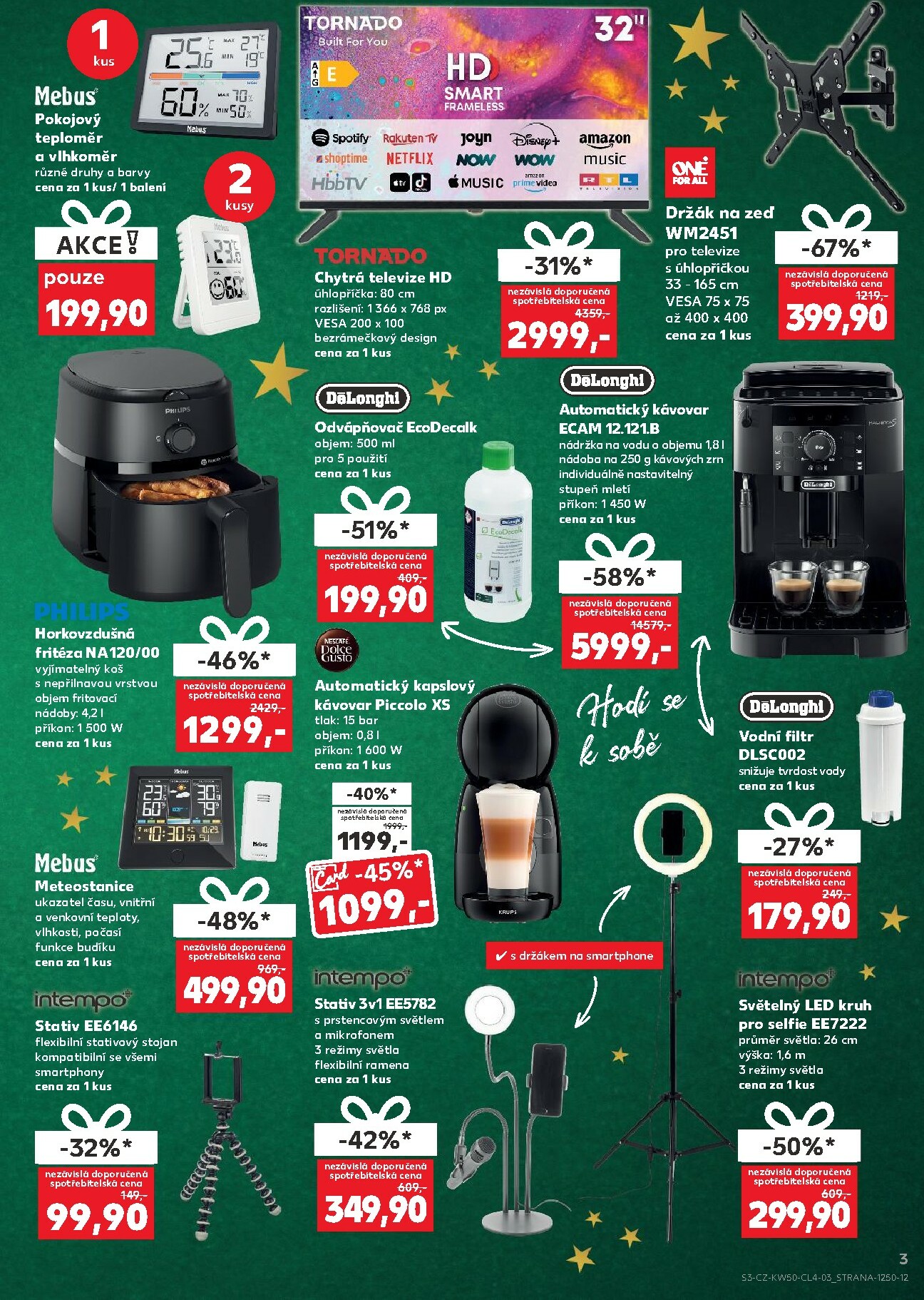 kaufland - Aktuální leták Kaufland - Dokonalé dárky od 10.12. do 16.12. - page: 3