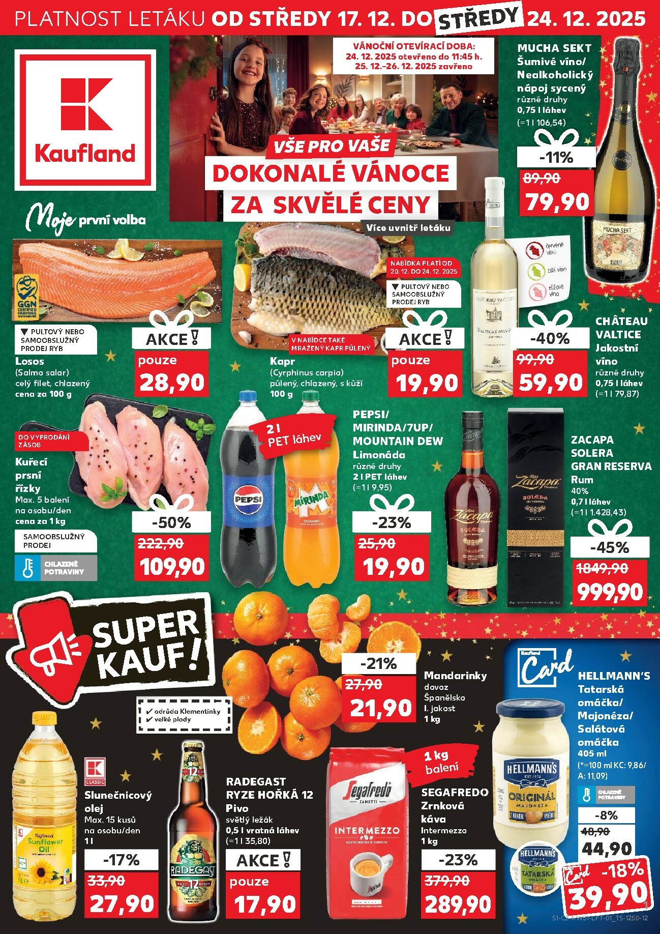 kaufland - Aktuální leták Kaufland - Ostrava od 17.12. do 24.12.