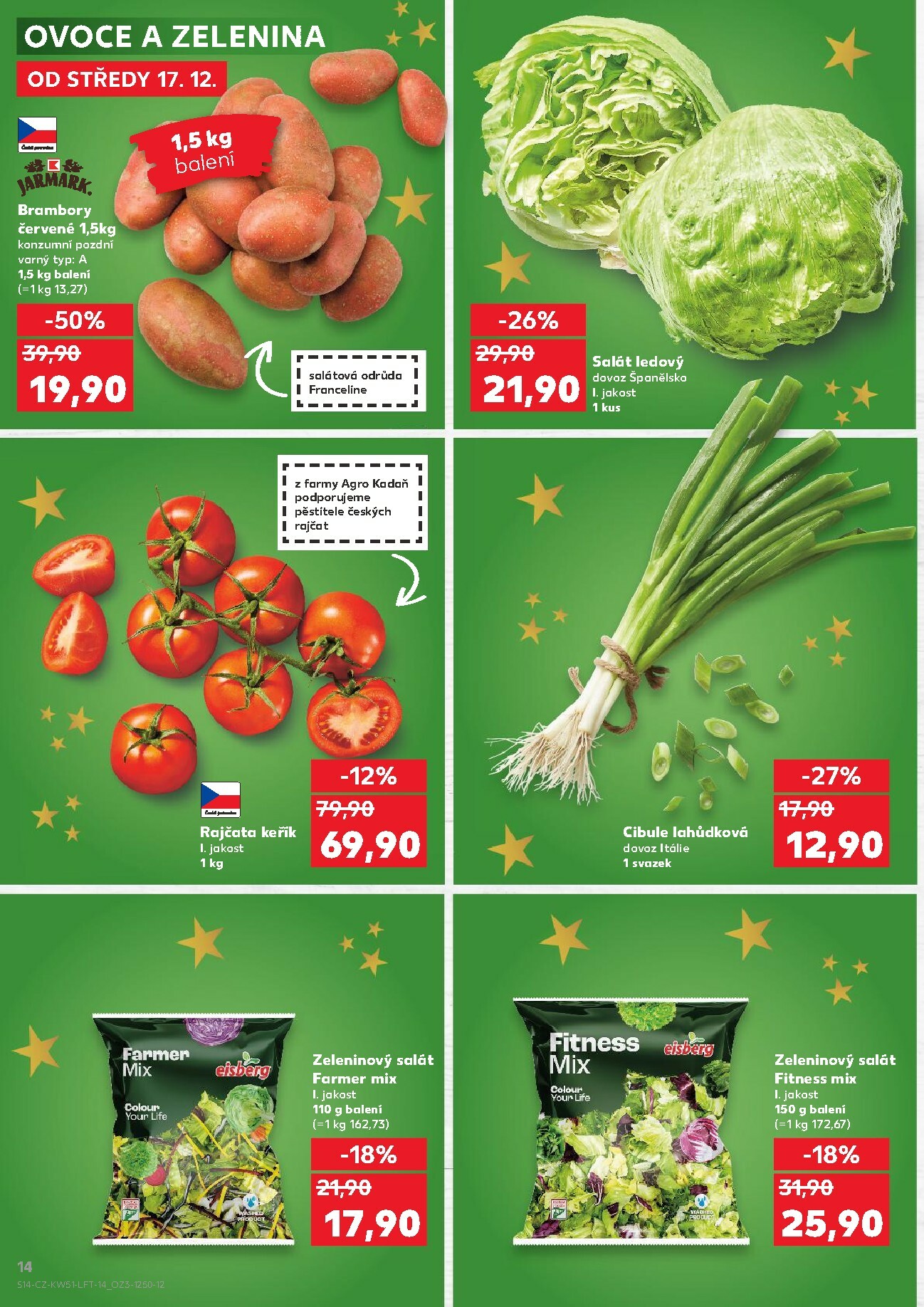 kaufland - Aktuální leták Kaufland - Ostrava od 17.12. do 24.12. - page: 14