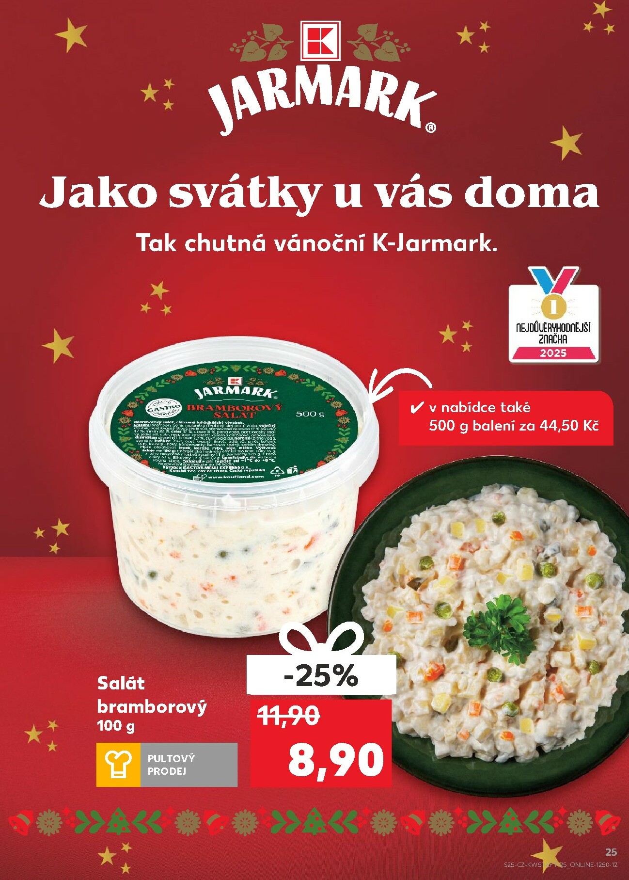 kaufland - Aktuální leták Kaufland - Ostrava od 17.12. do 24.12. - page: 25