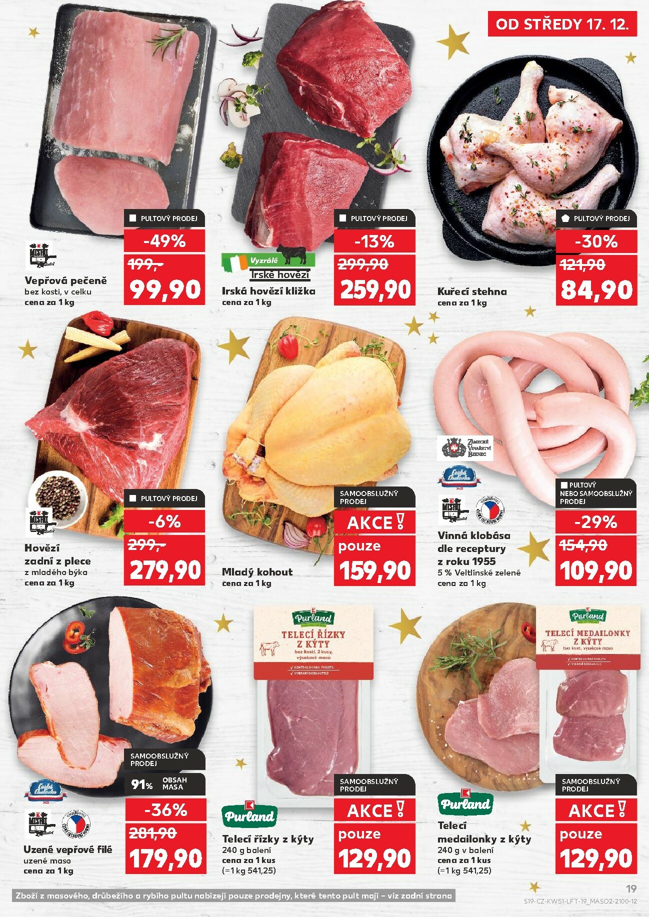 kaufland - Aktuální leták Kaufland - Ostrava od 17.12. do 24.12. - page: 19