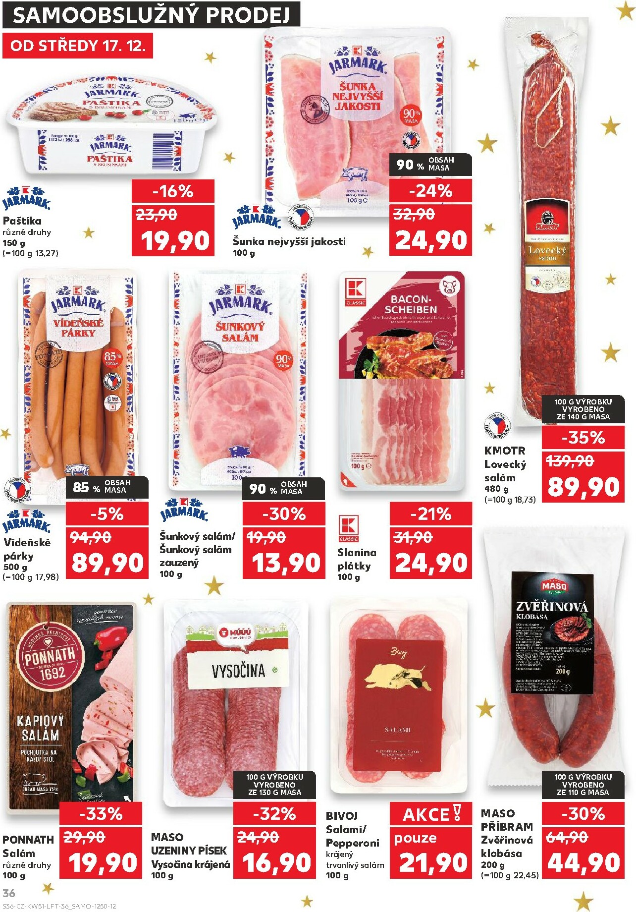 kaufland - Aktuální leták Kaufland - Praha od 17.12. do 24.12. - page: 36