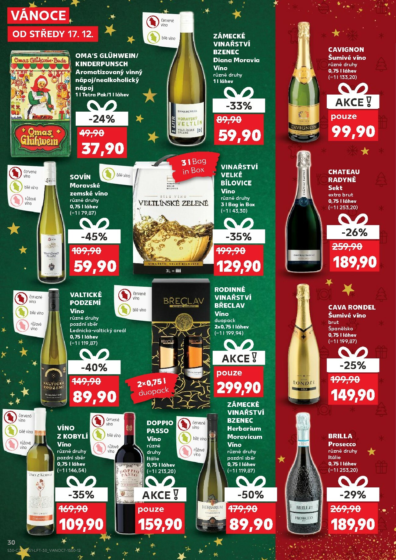 kaufland - Aktuální leták Kaufland - Praha od 17.12. do 24.12. - page: 30