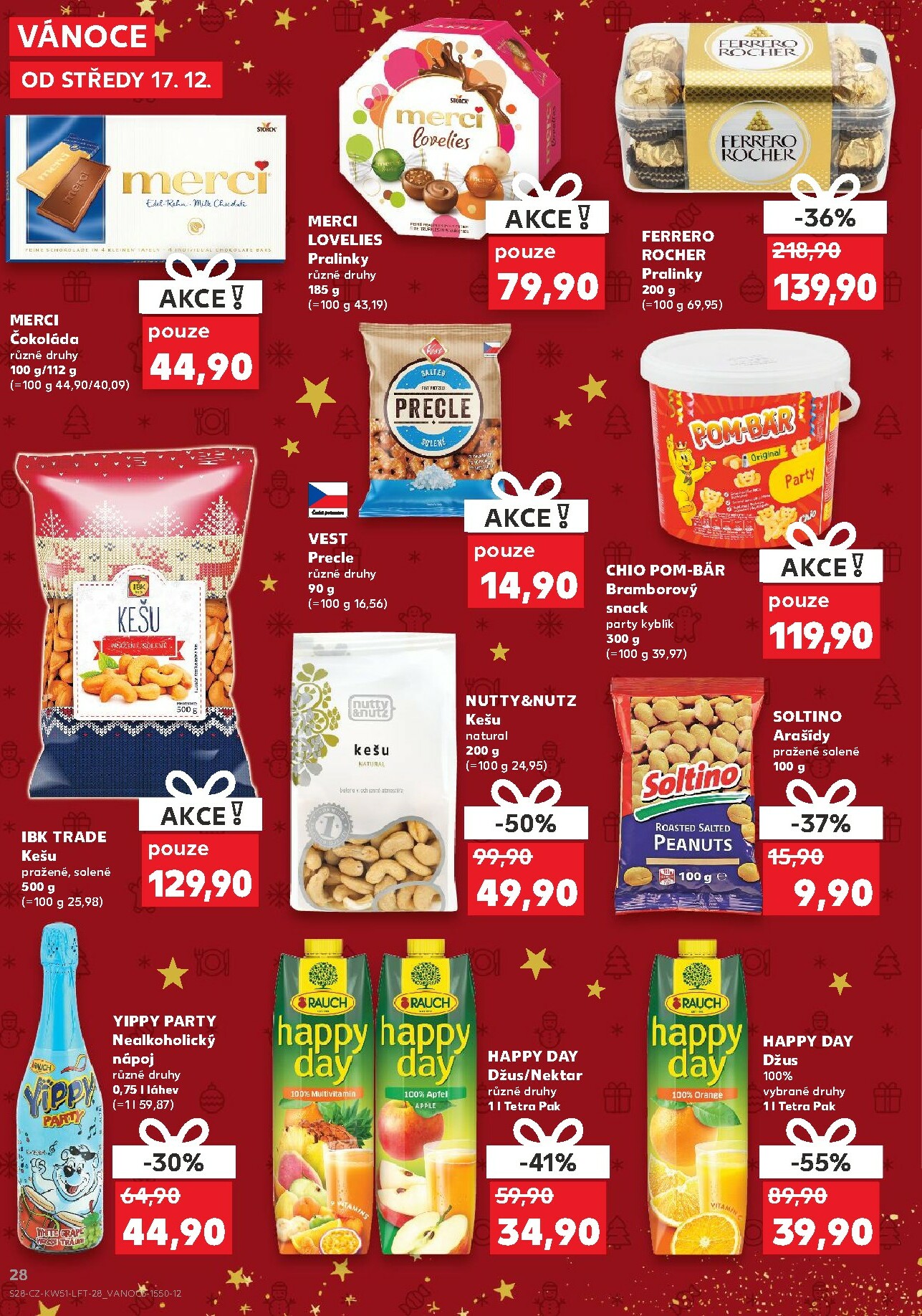 kaufland - Aktuální leták Kaufland - Praha od 17.12. do 24.12. - page: 28