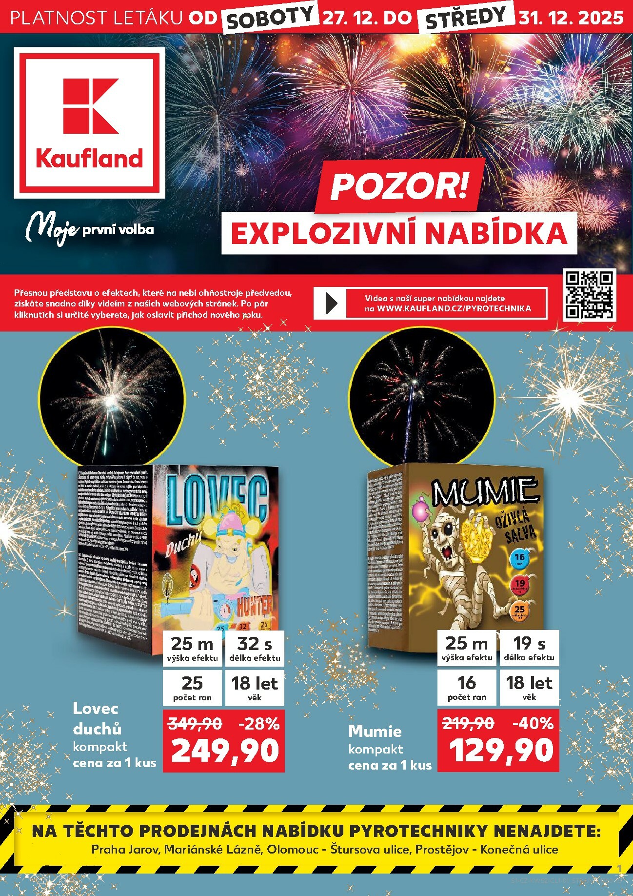 kaufland - Aktuální leták Kaufland od 27.12. do 31.12.