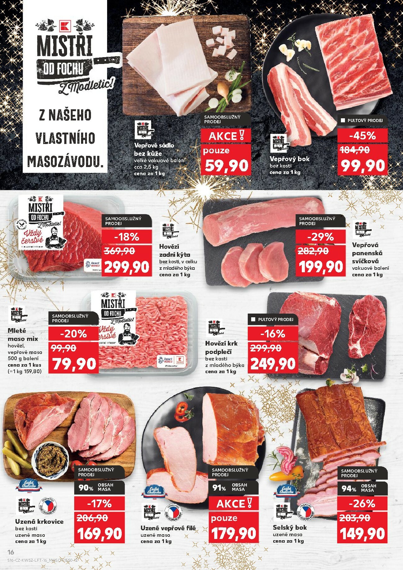 kaufland - Aktuální leták Kaufland - Praha 4 od 27.12. do 31.12. - page: 16