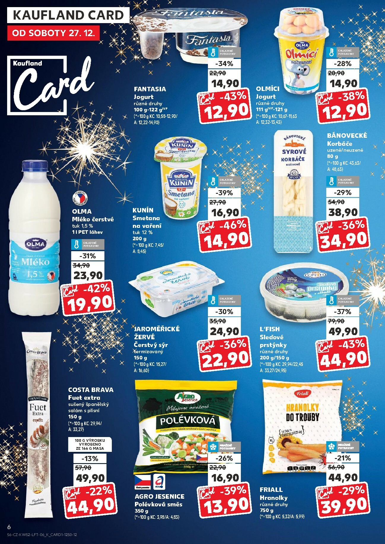 kaufland - Aktuální leták Kaufland - Praha 4 od 27.12. do 31.12. - page: 6