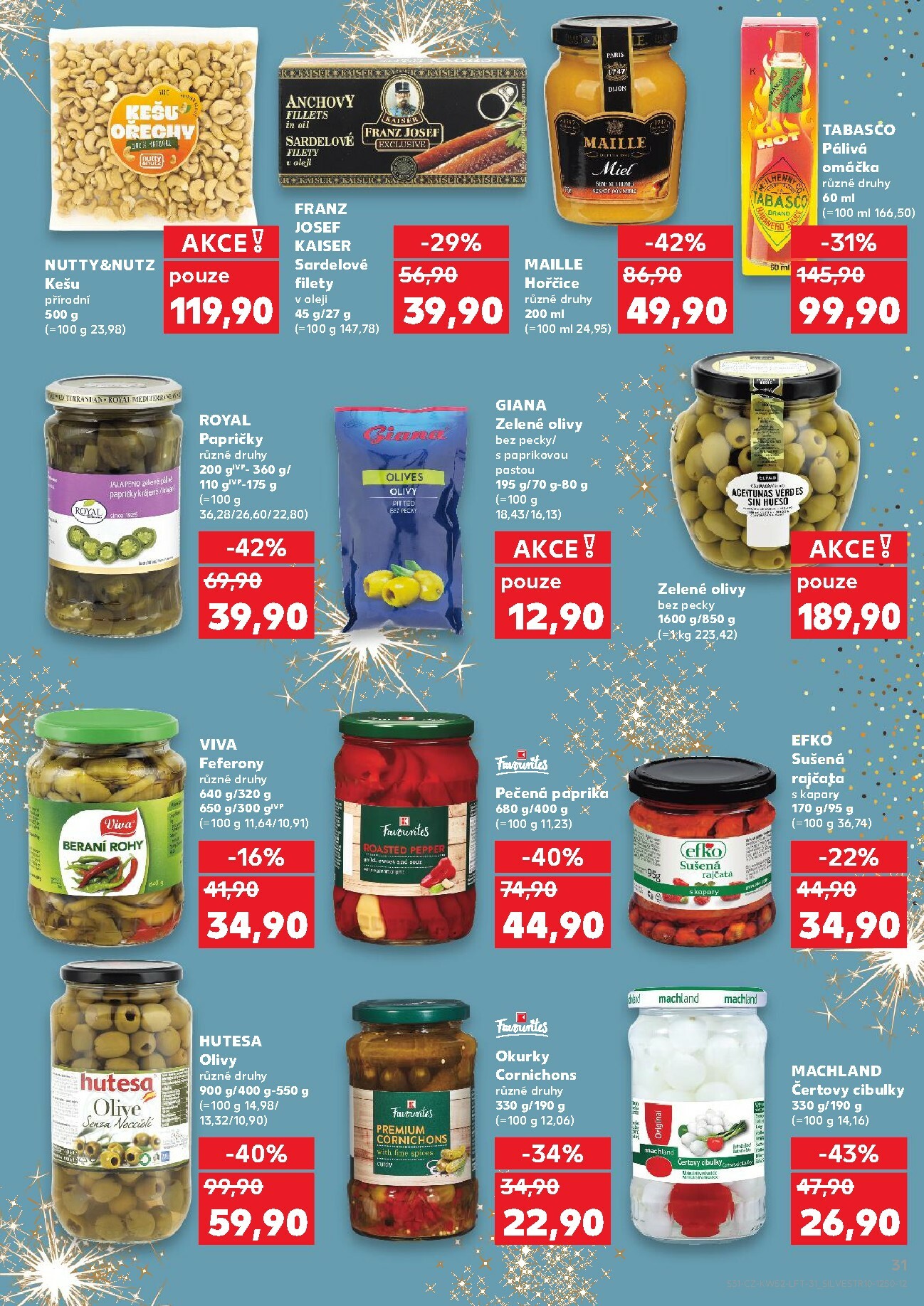 kaufland - Aktuální leták Kaufland - Kolín od 27.12. do 31.12. - page: 31