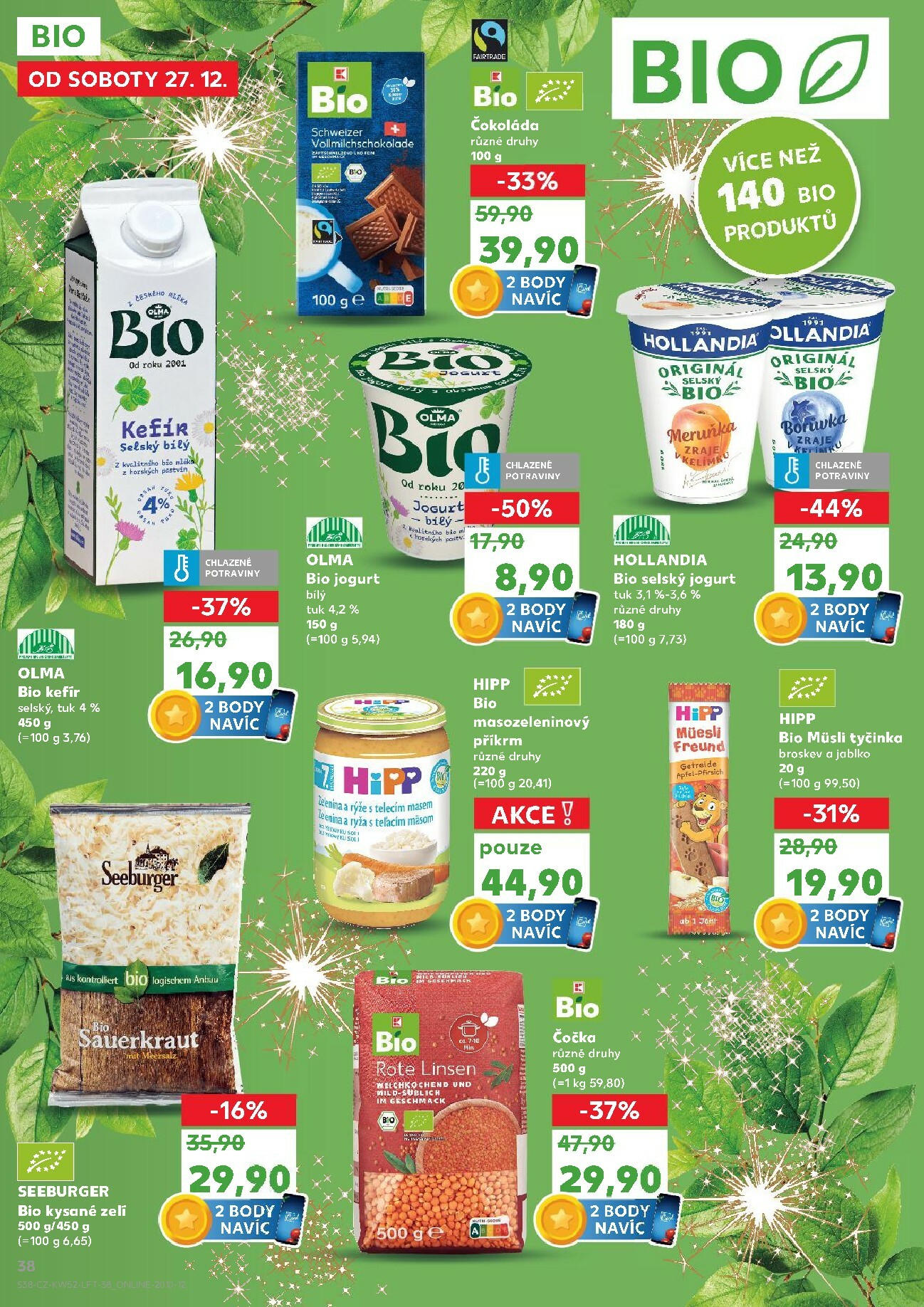 kaufland - Aktuální leták Kaufland - Kolín od 27.12. do 31.12. - page: 38