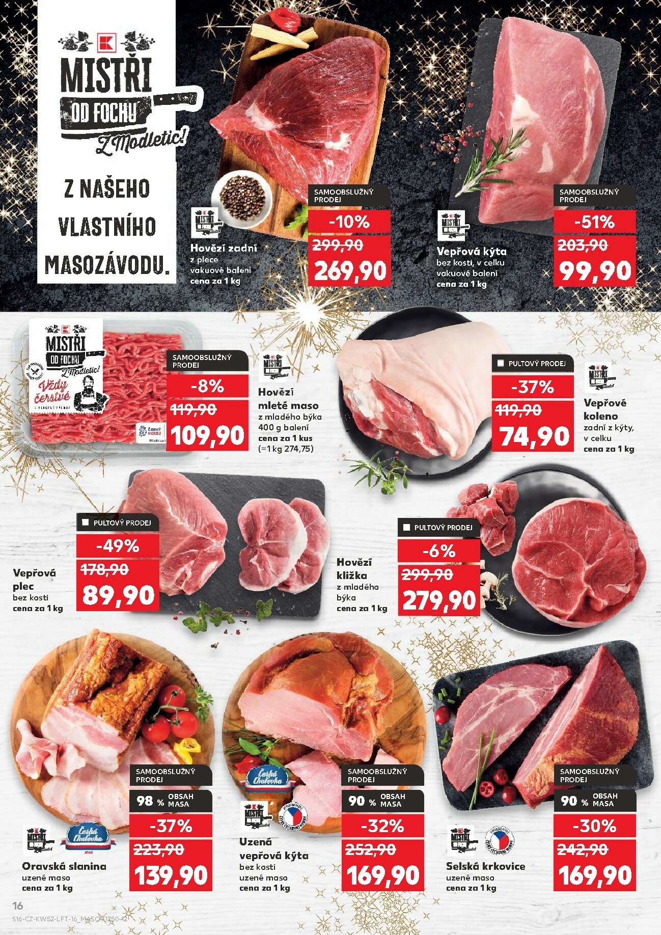 kaufland - Aktuální leták Kaufland - Kolín od 27.12. do 31.12. - page: 16