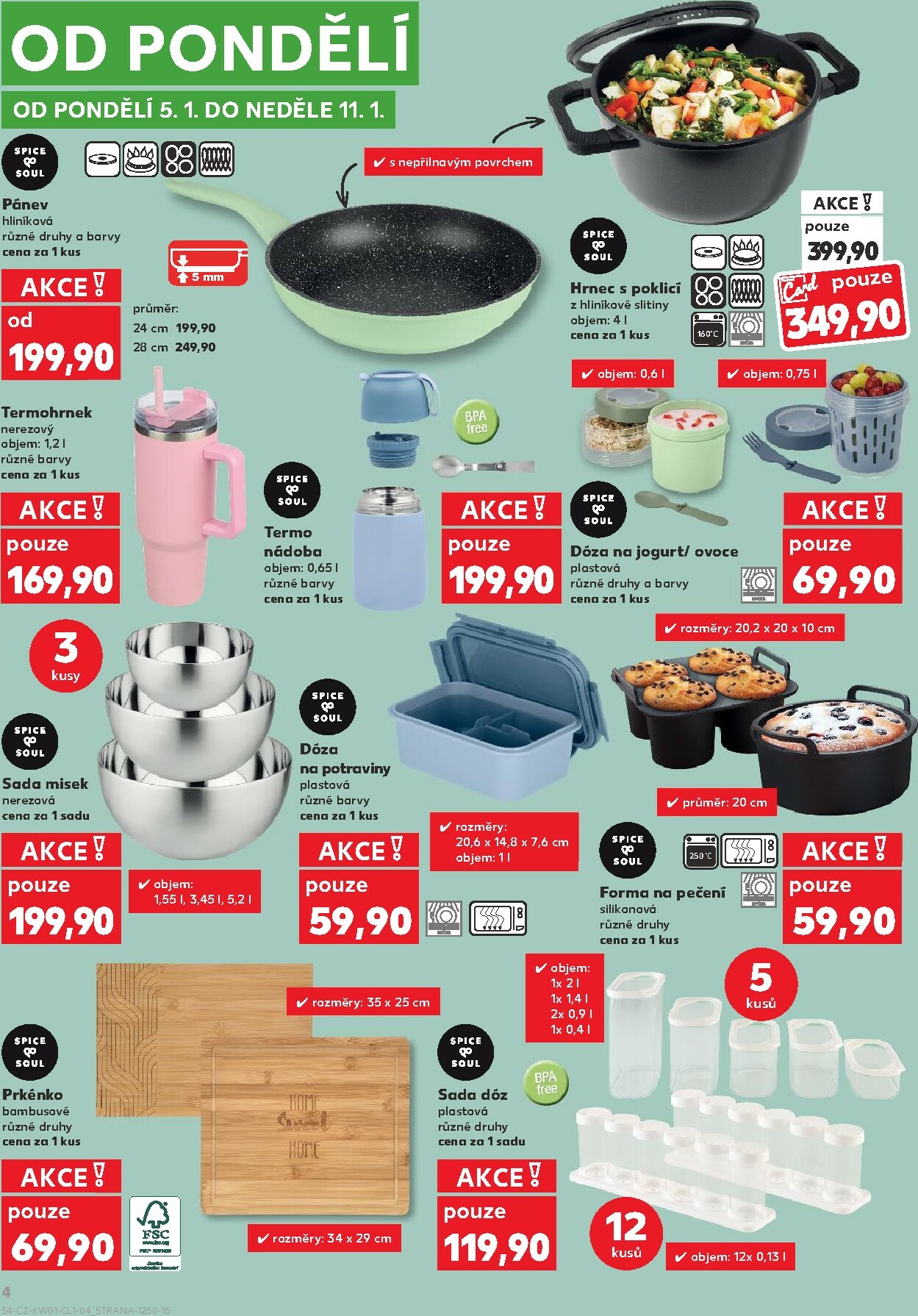 kaufland - Aktuální leták Kaufland - Zpátky do formy Kolín od 02.01. do 06.01. - page: 4