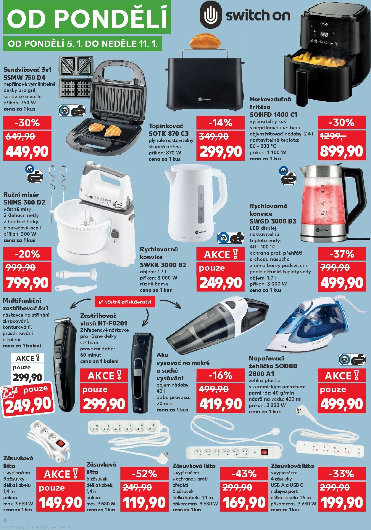 kaufland - Aktuální leták Kaufland - Zpátky do formy Kolín od 02.01. do 06.01. - page: 6