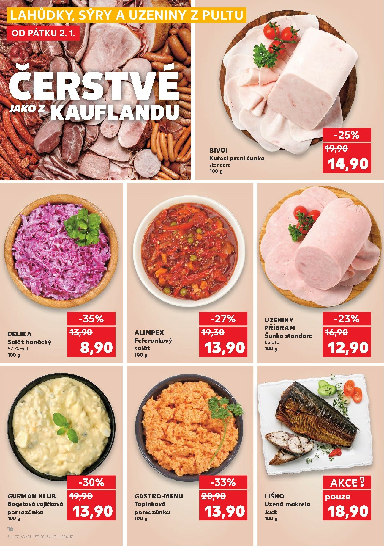 kaufland - Aktuální leták Kaufland - Ostrava od 02.01. do 06.01. - page: 16