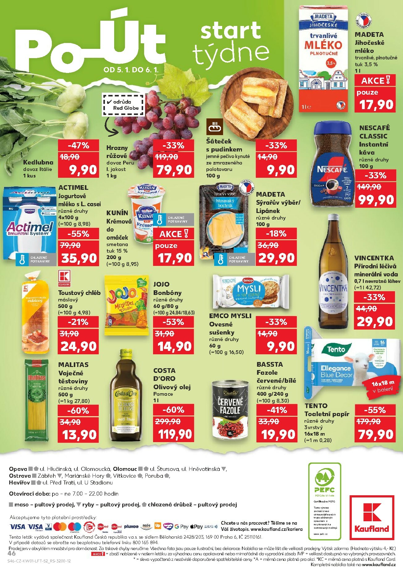 kaufland - Aktuální leták Kaufland - Ostrava od 02.01. do 06.01. - page: 46