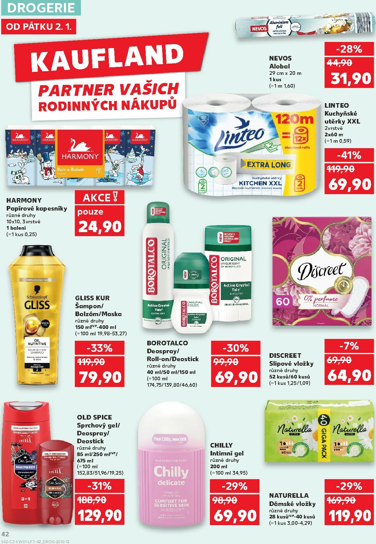 kaufland - Aktuální leták Kaufland - Brno od 02.01. do 06.01. - page: 42