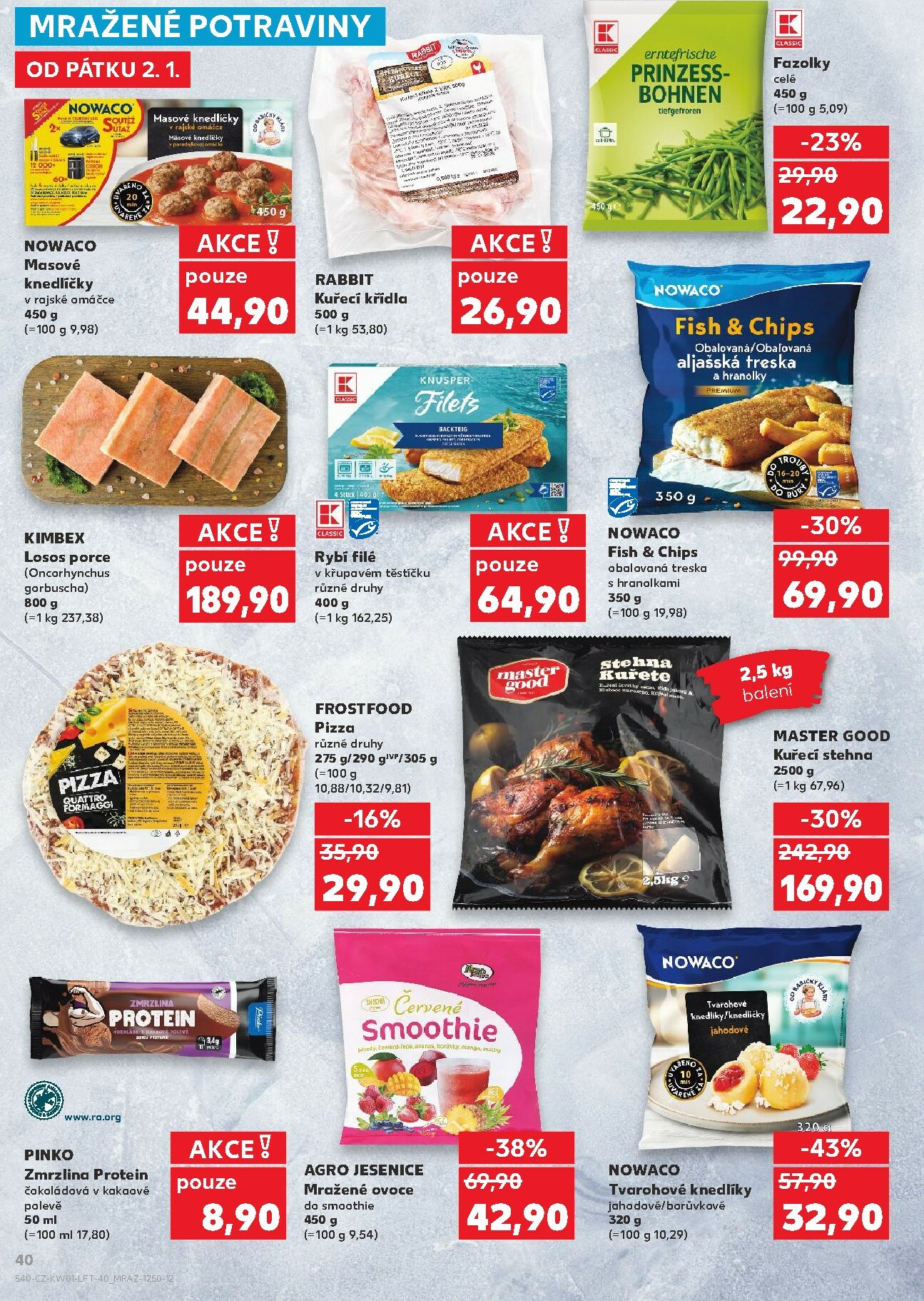 kaufland - Aktuální leták Kaufland - Brno od 02.01. do 06.01. - page: 40