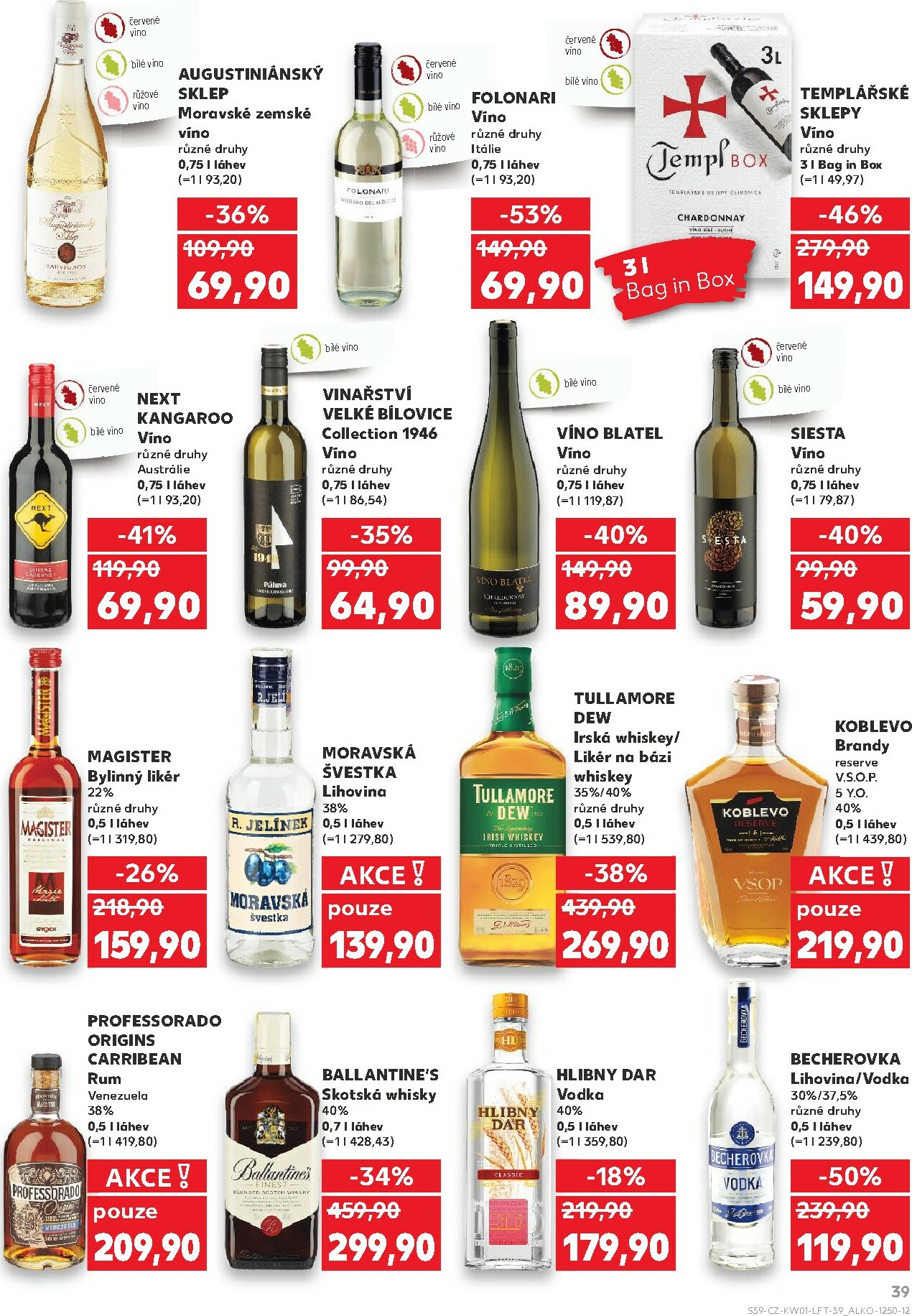 kaufland - Aktuální leták Kaufland - Brno od 02.01. do 06.01. - page: 39