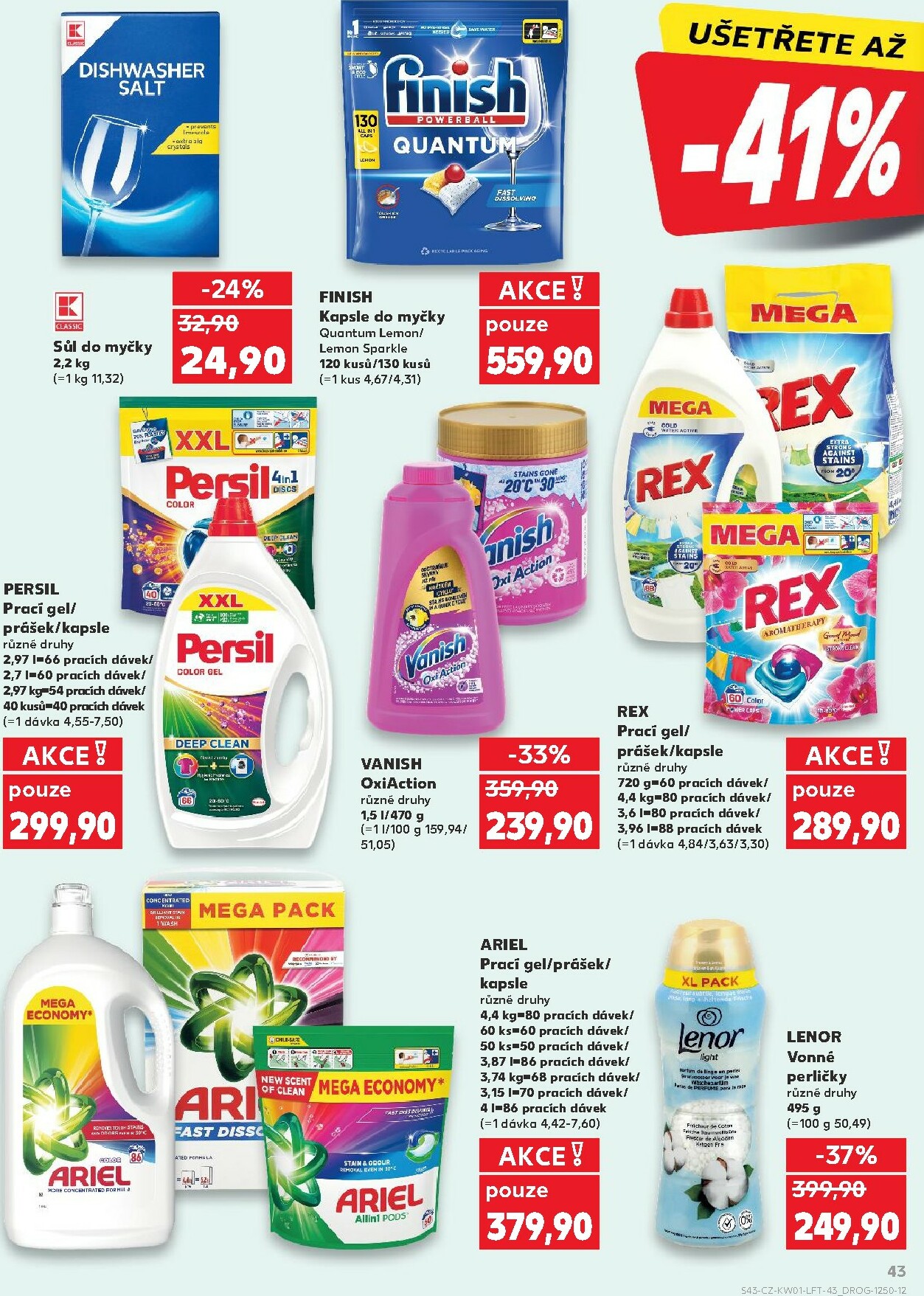 kaufland - Aktuální leták Kaufland - Praha 4 od 02.01. do 06.01. - page: 43