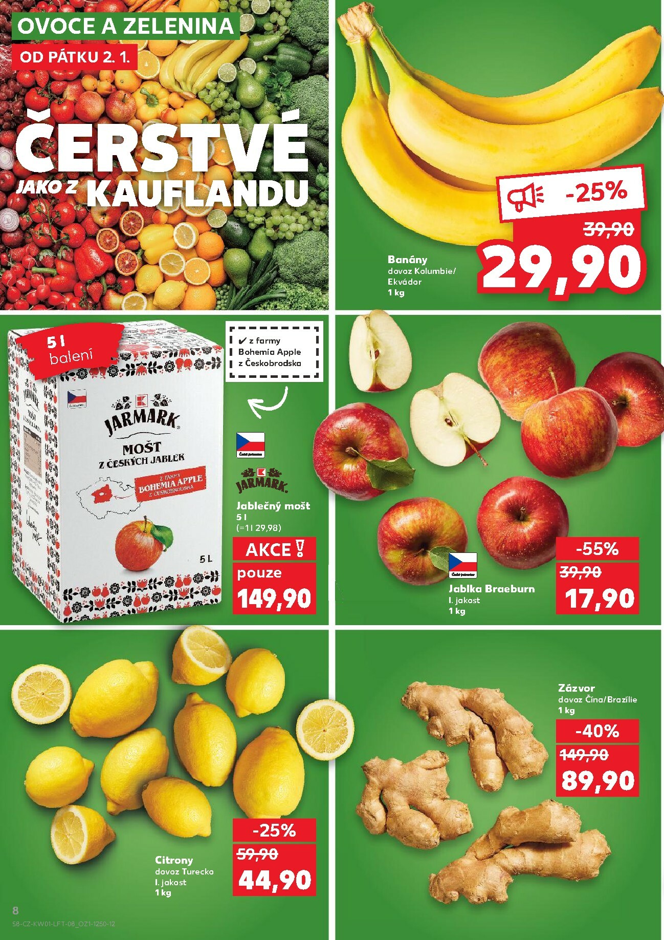 kaufland - Aktuální leták Kaufland - Praha 4 od 02.01. do 06.01. - page: 8