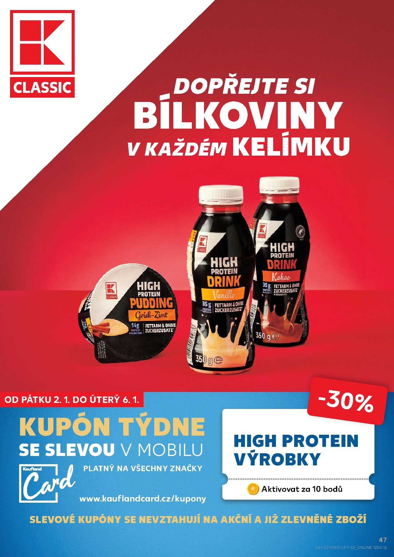 kaufland - Aktuální leták Kaufland - Kolín od 02.01. do 06.01. - page: 47