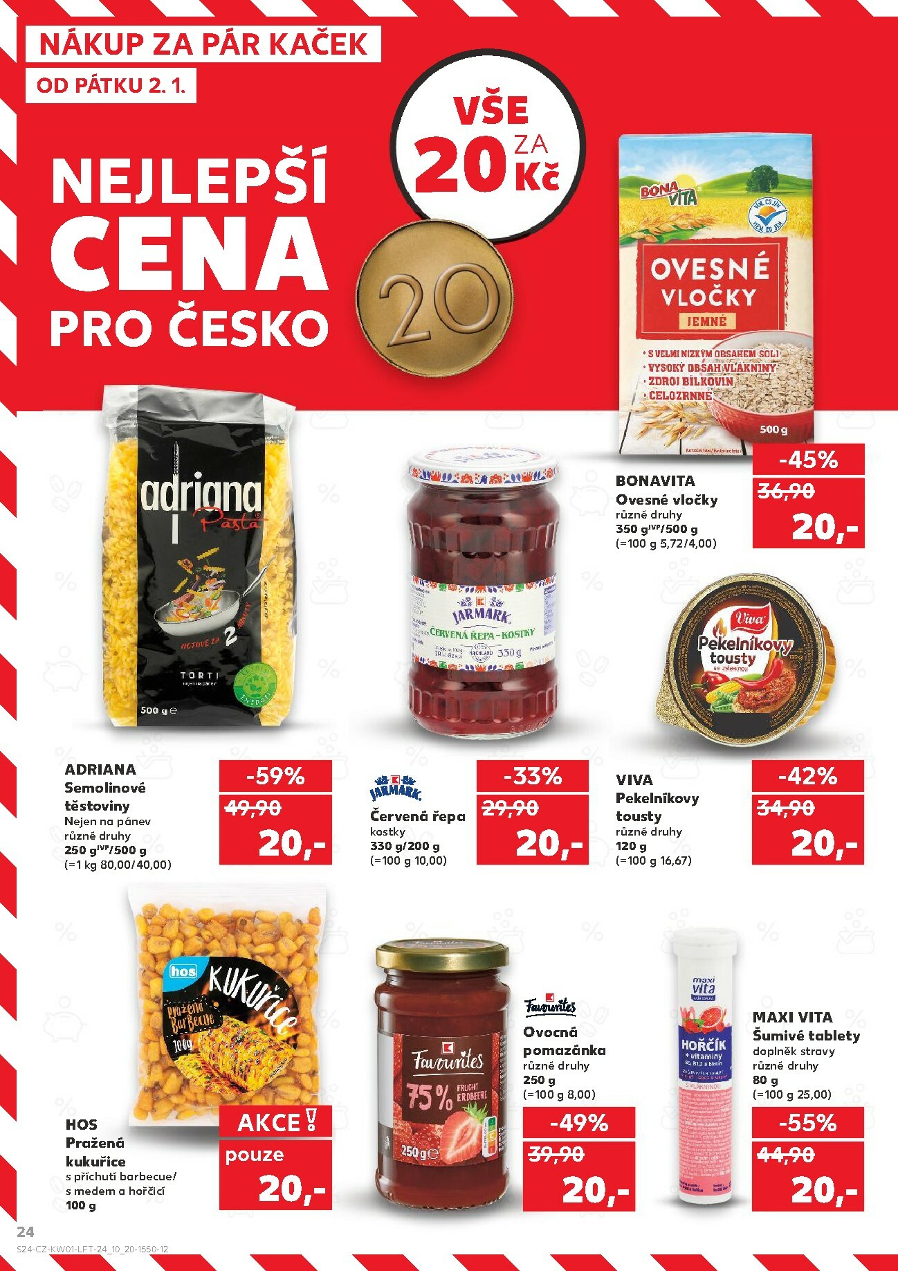 kaufland - Aktuální leták Kaufland - Kolín od 02.01. do 06.01. - page: 24