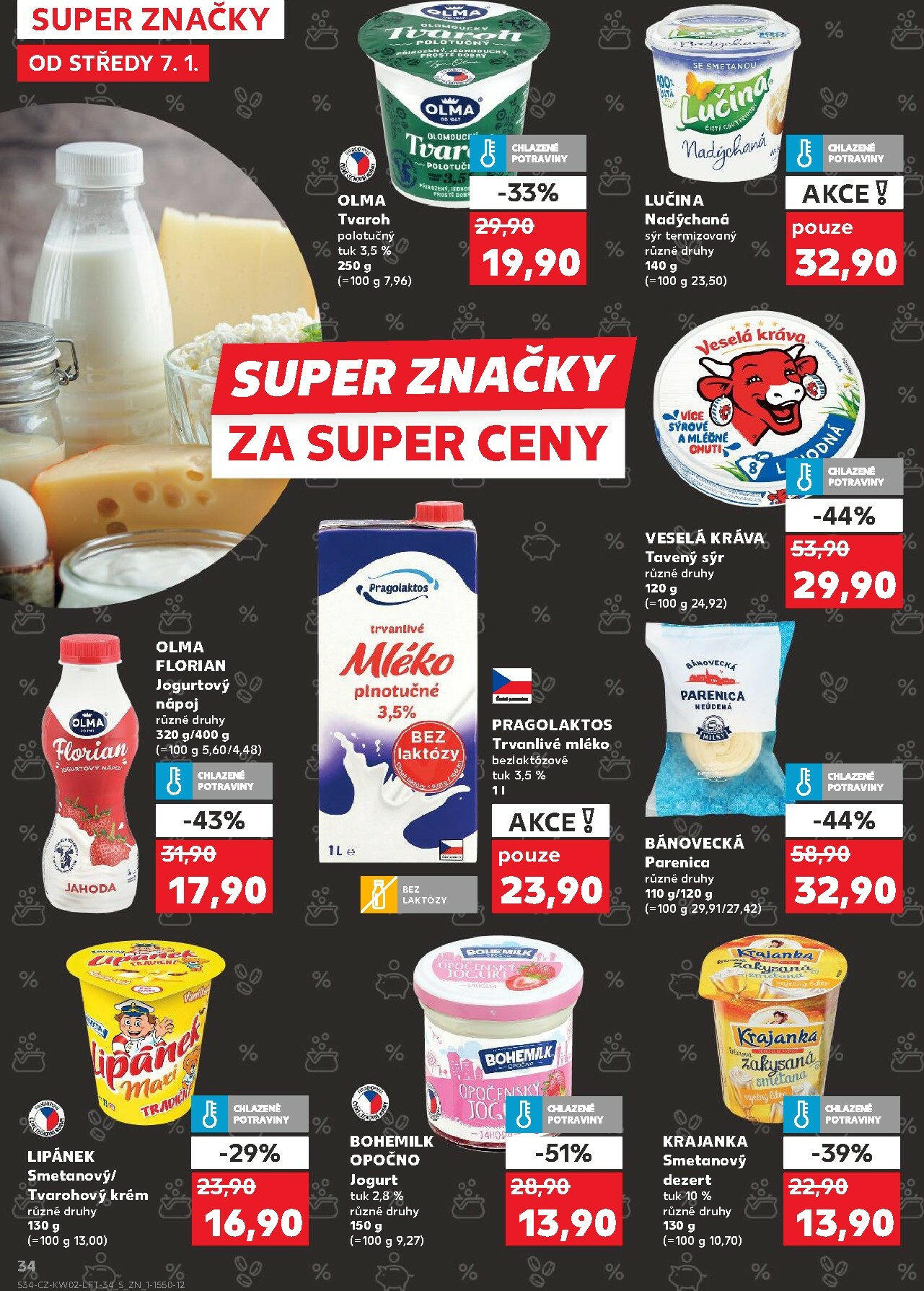 kaufland - Aktuální leták Kaufland - Praha 4 od 07.01. do 13.01. - page: 34