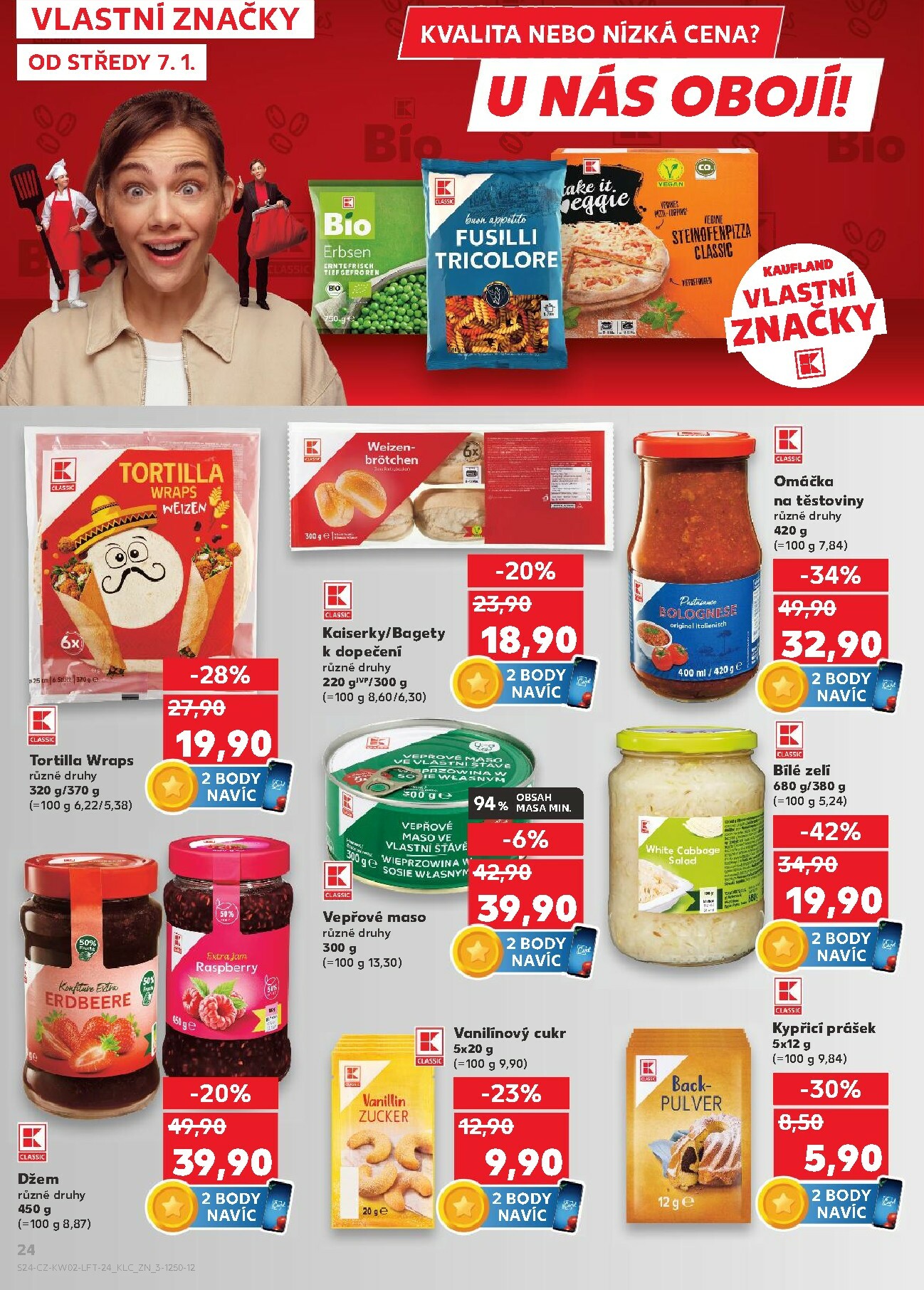 kaufland - Aktuální leták Kaufland - Praha 4 od 07.01. do 13.01. - page: 24