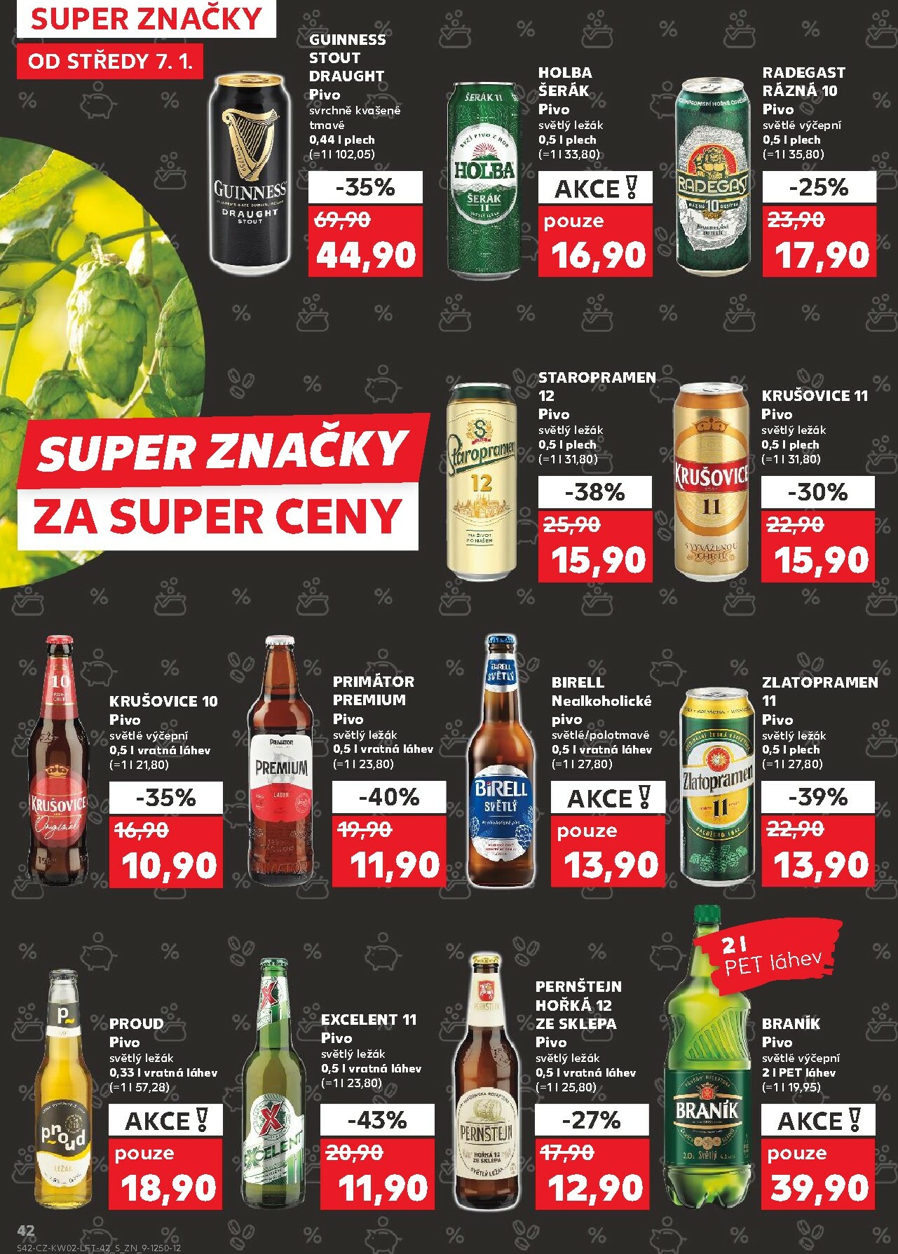 kaufland - Aktuální leták Kaufland - Brno od 07.01. do 13.01. - page: 42