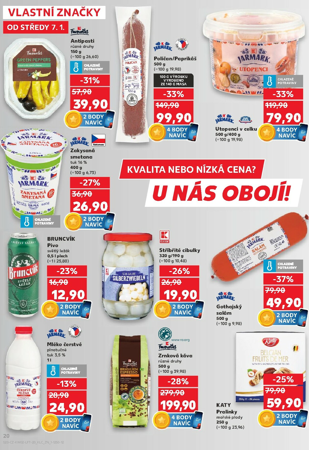 kaufland - Aktuální leták Kaufland - Ostrava od 07.01. do 13.01. - page: 20