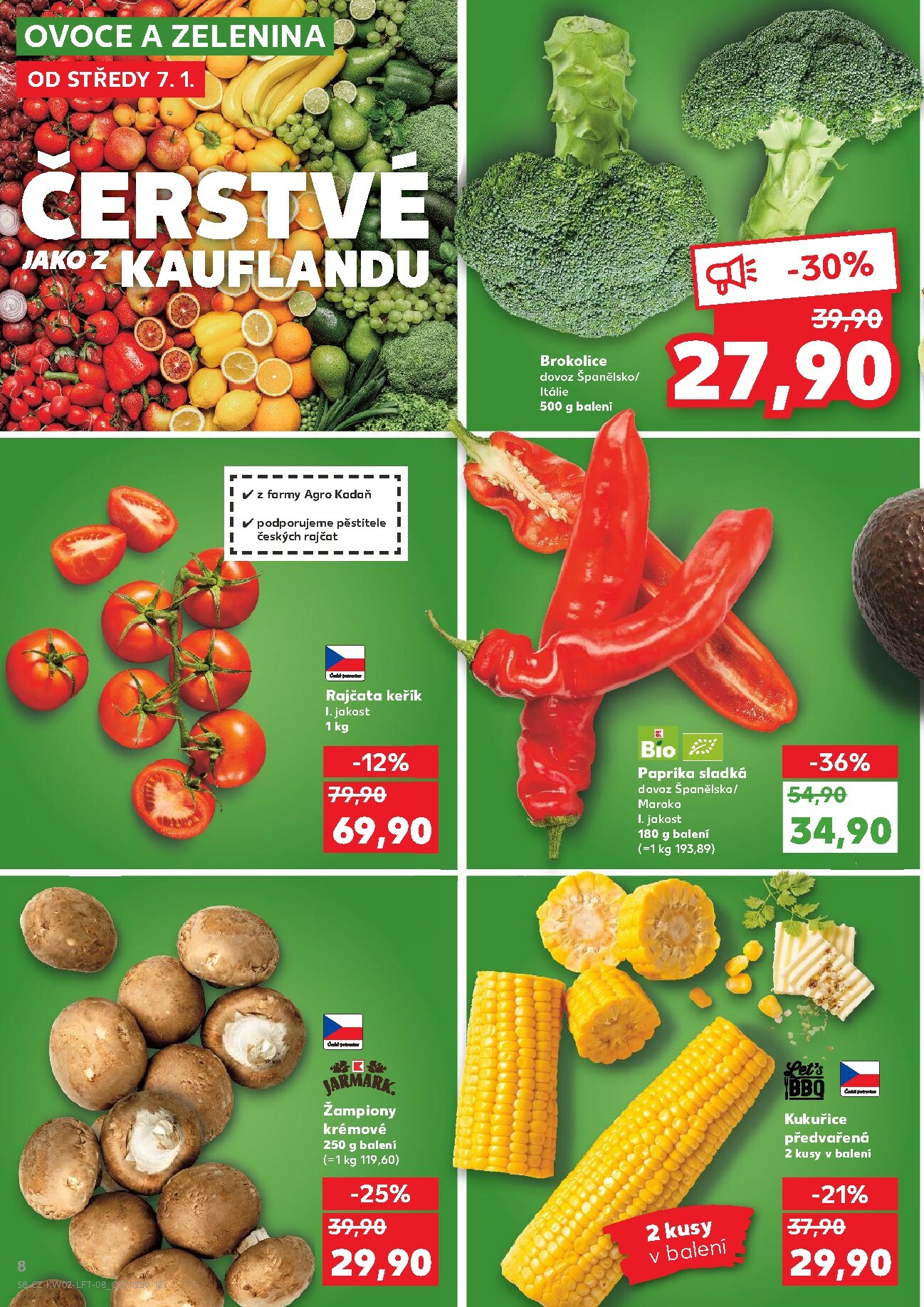 kaufland - Aktuální leták Kaufland - Kolín od 07.01. do 13.01. - page: 8