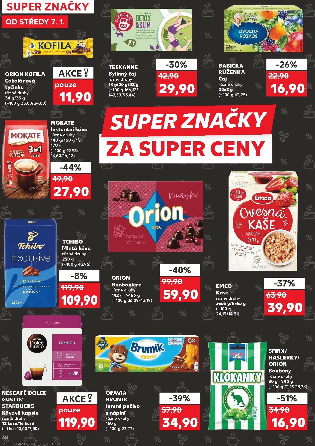 kaufland - Aktuální leták Kaufland - Kolín od 07.01. do 13.01. - page: 38