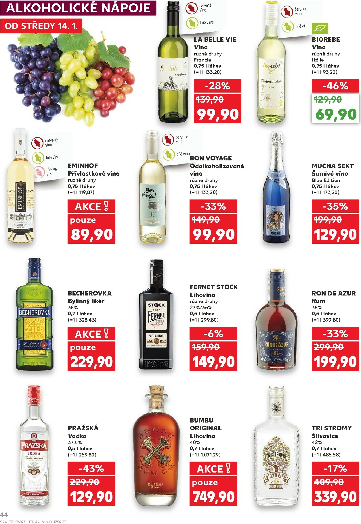 kaufland - Aktuální leták Kaufland od 14.01. do 20.01. - page: 44