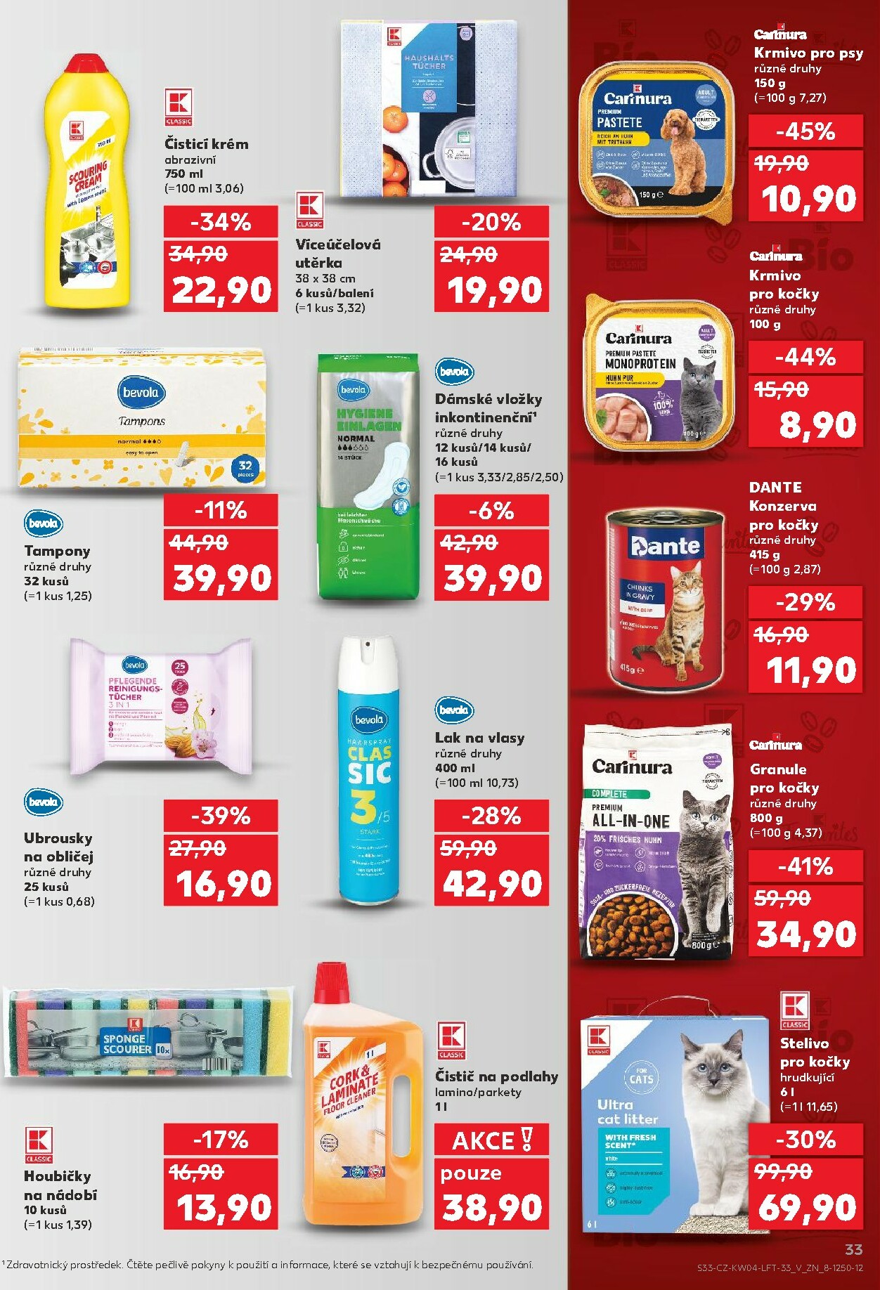 kaufland - Aktuální leták Kaufland - Praha 4 od 21.01. do 27.01. - page: 33