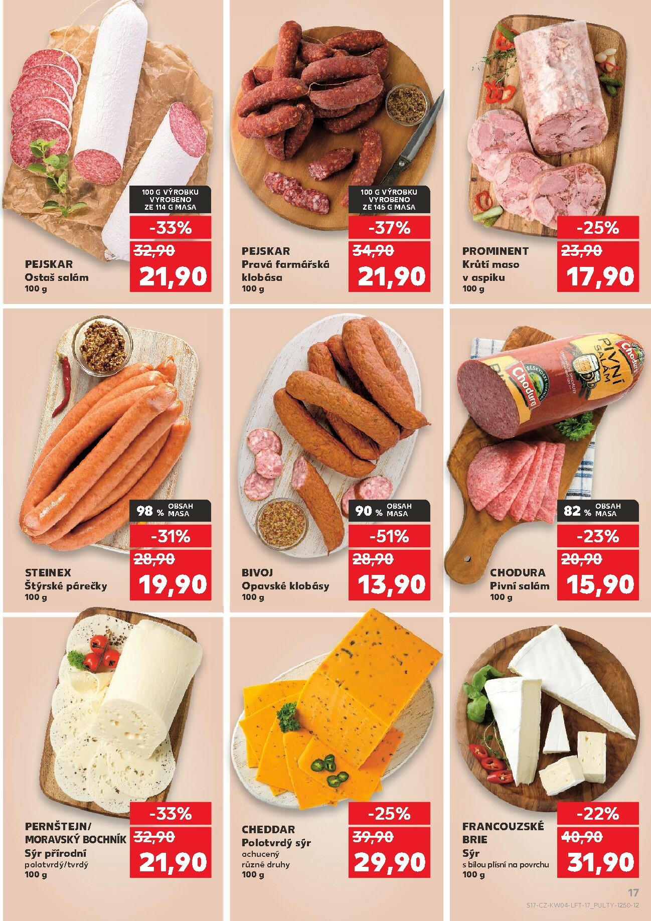 kaufland - Aktuální leták Kaufland - Praha 4 od 21.01. do 27.01. - page: 17